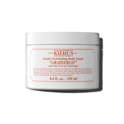 kiehl-s-gently-exfoliating-grapefruit-body-scrub-bath-shower-body-polish-with-ap image 6