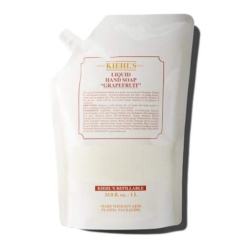kiehl-s-grapefruit-liquid-hand-soap-scented-hand-wash-with-coconut-derived-clean image 7