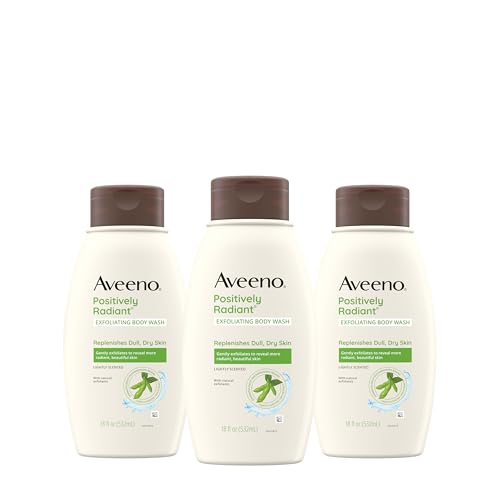 aveeno-positively-radiant-exfoliating-body-wash-with-soy-extract-18-fl-oz-pack-o image 7