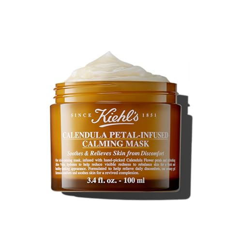 kiehl-s-calendula-petal-infused-calming-mask-hydrating-gel-face-mask-with-calend image 5
