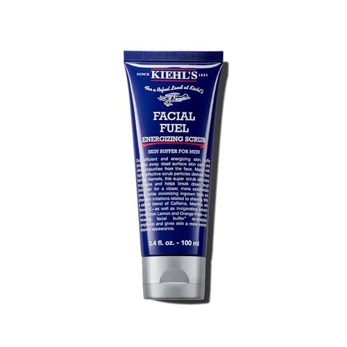 kiehl-s-facial-fuel-exfoliating-face-scrub-for-men-with-caffeine-menthol-apricot image 6