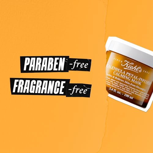 kiehl-s-calendula-petal-infused-calming-mask-hydrating-gel-face-mask-with-calend image 8