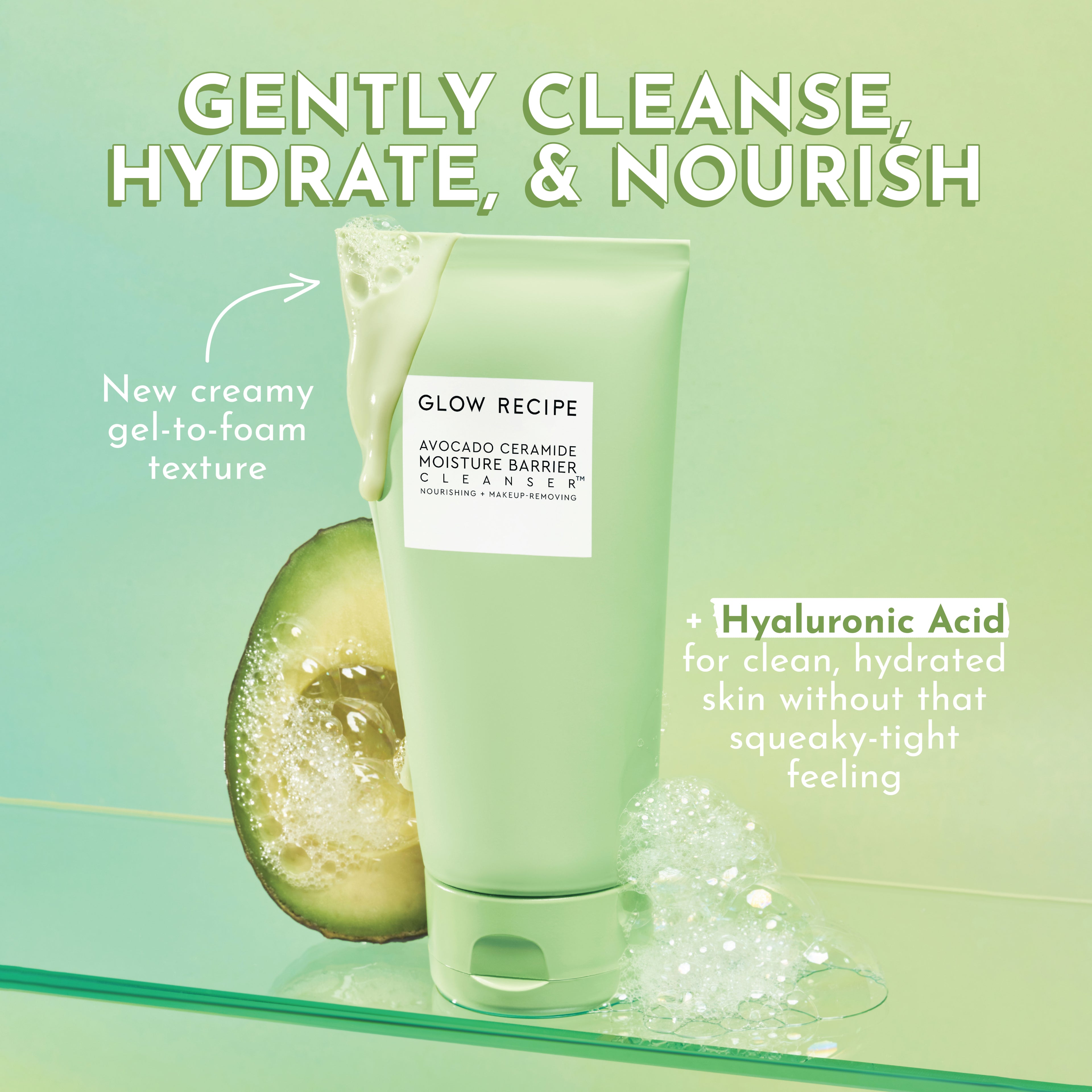 glow-recipe-avocado-ceramide-moisture-barrier-cleanser-ph-balanced-50-off image 5