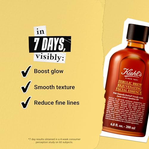kiehl-s-ferulic-brew-antioxidant-facial-treatment-with-lactic-acid-toner-for-dul image 8