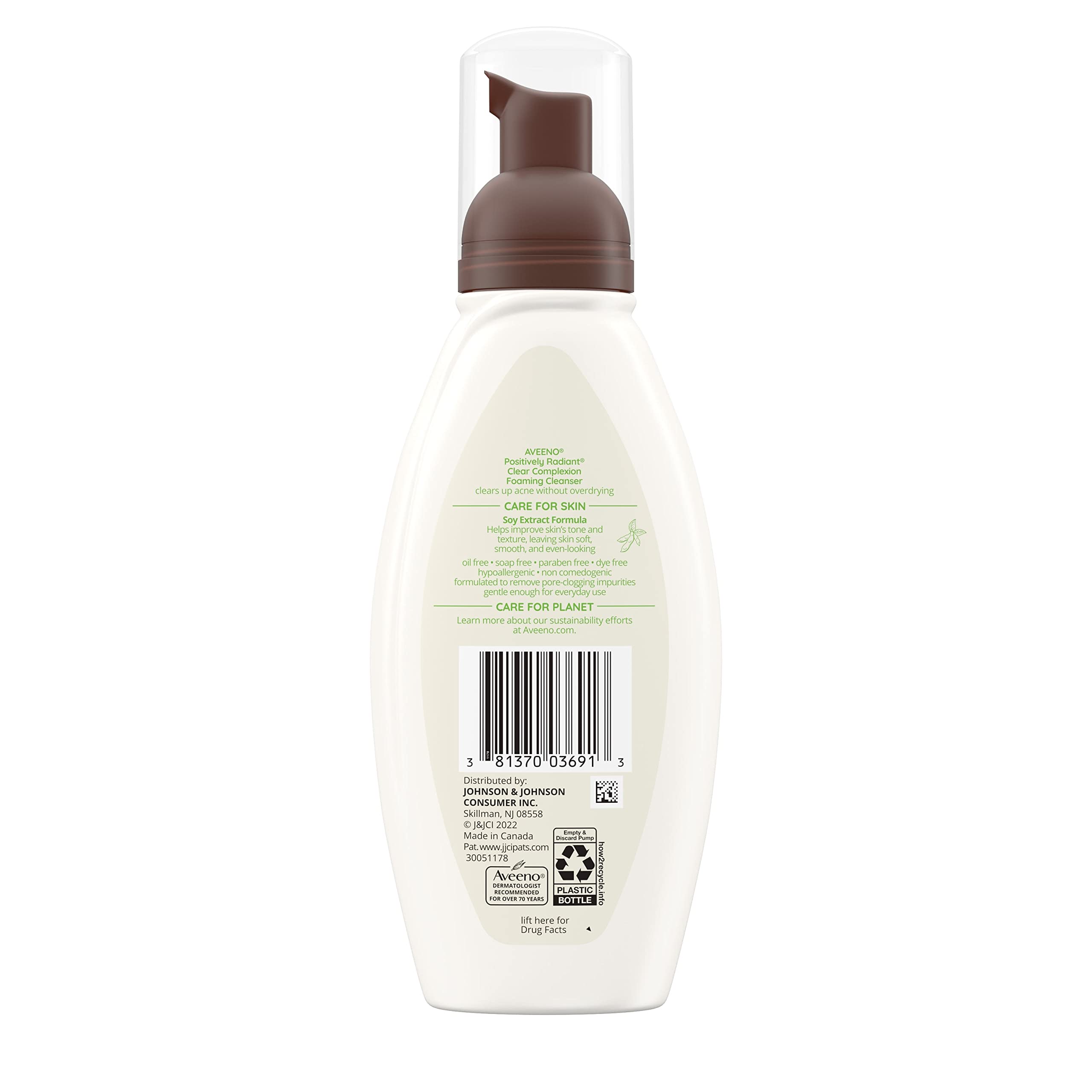 aveeno-clear-complexion-foaming-oil-free-facial-cleanser-with-salicylic-acid-6-f image 8
