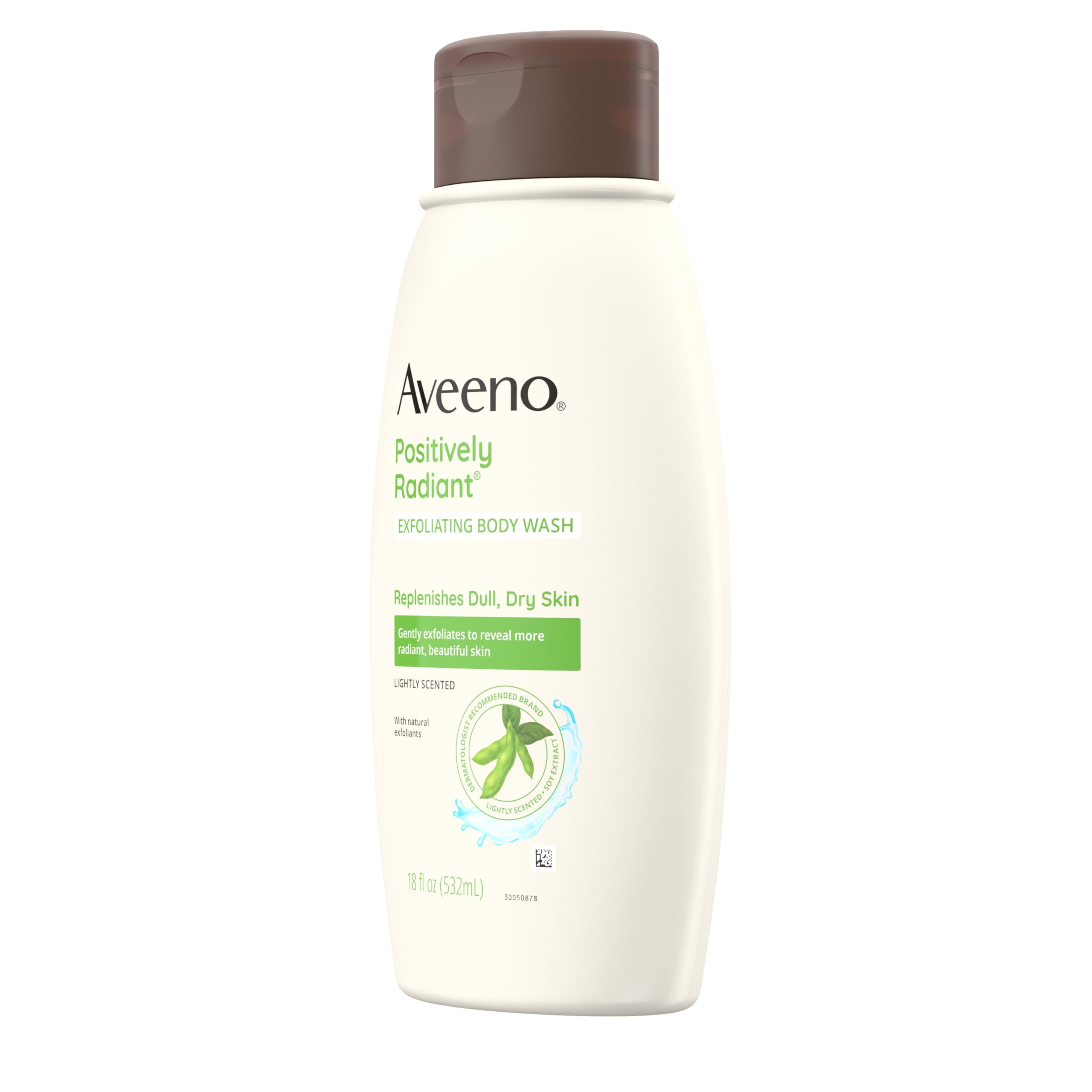 aveeno-positively-radiant-exfoliating-body-wash-with-soy-extract-18-fl-oz-pack-o image 4