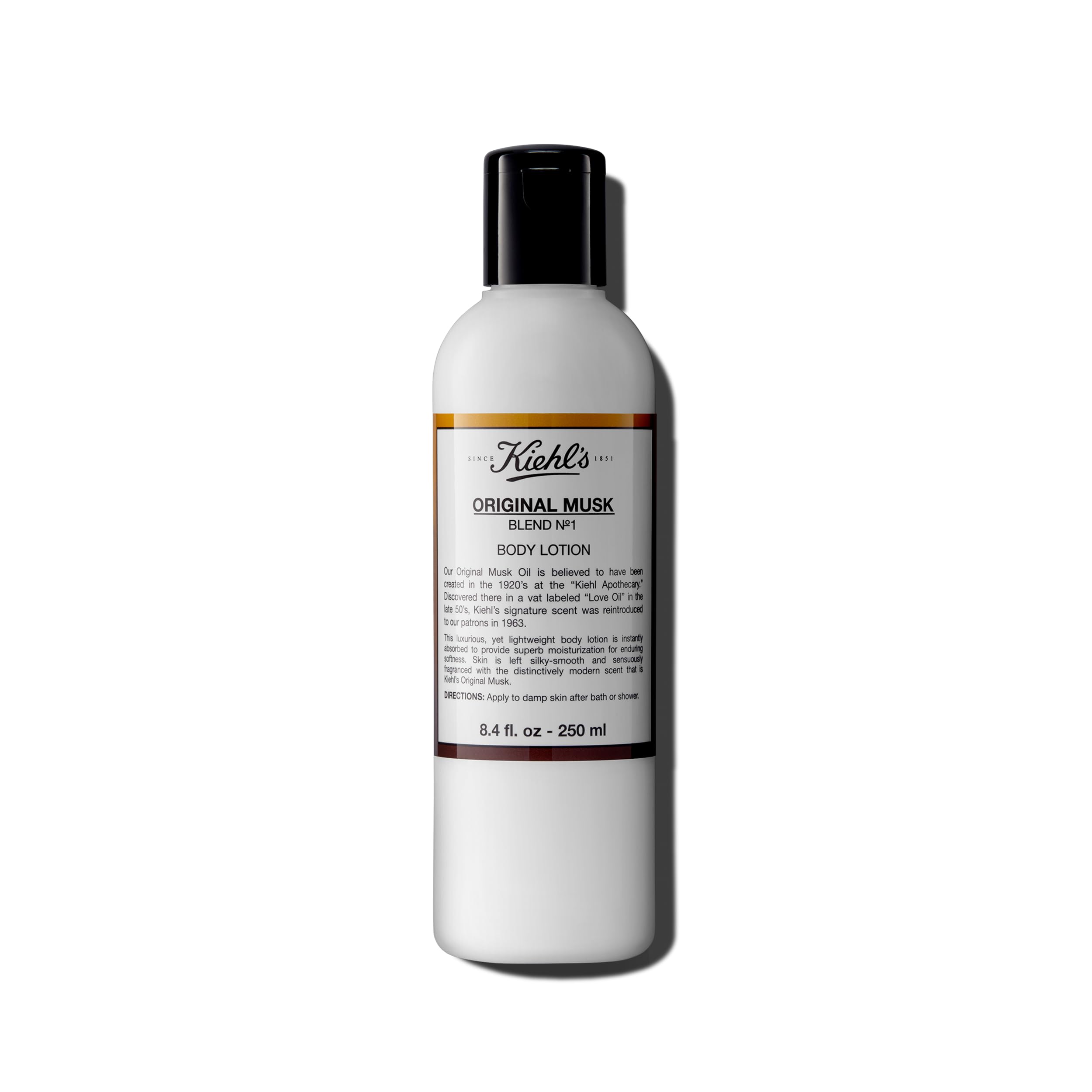 kiehl-s-original-musk-scented-body-lotion-lightweight-moisturizer-with-apricot-s image 1
