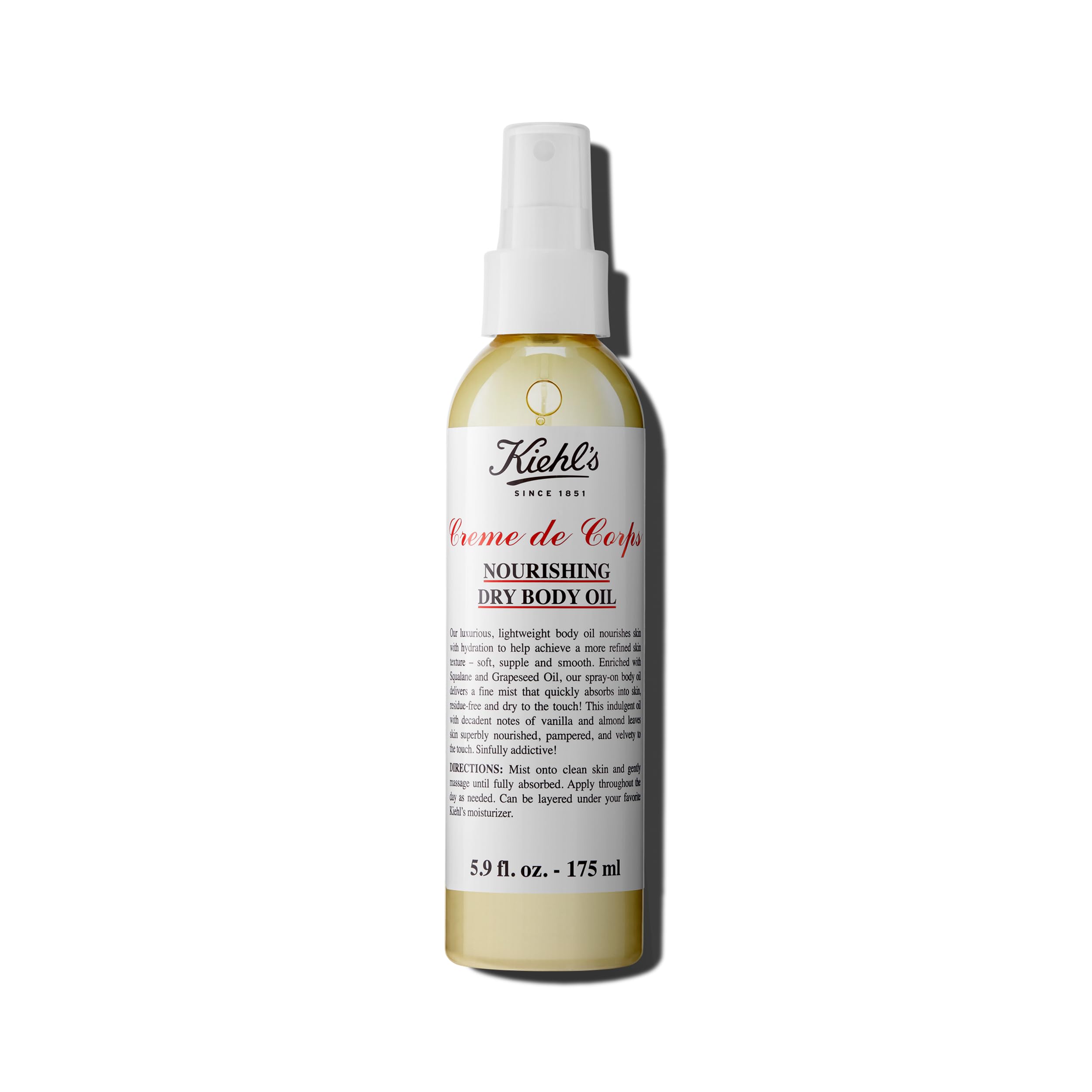 kiehl-s-creme-de-corps-nourishing-dry-body-oil-spray-5-9-fl-oz image 1
