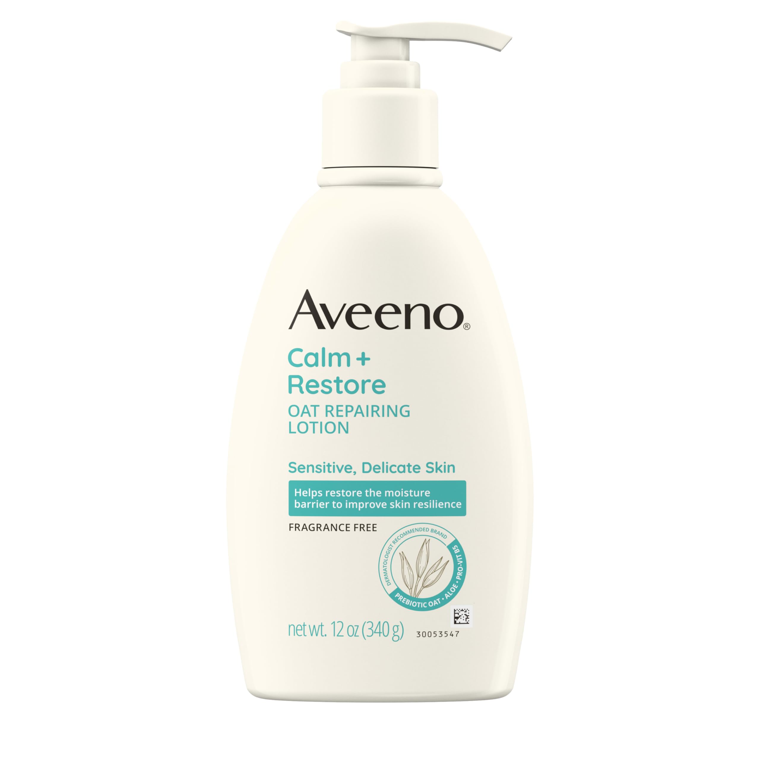 aveeno-calm-restore-oat-repairing-body-lotion-for-sensitive-skin-fragrance-free- image 1