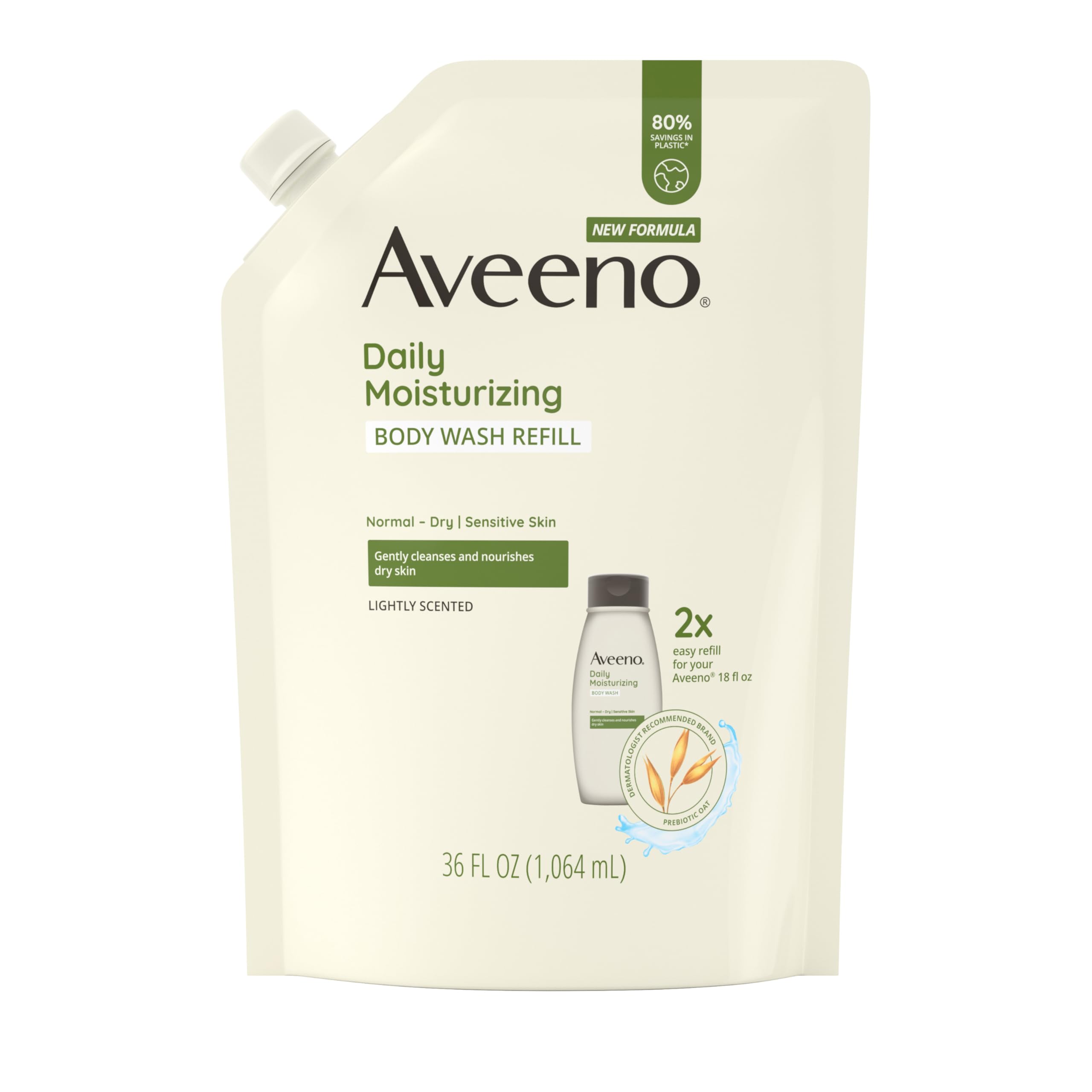 aveeno-daily-moisturizing-body-wash-with-prebiotic-oat-for-sensitive-skin-light- image 1