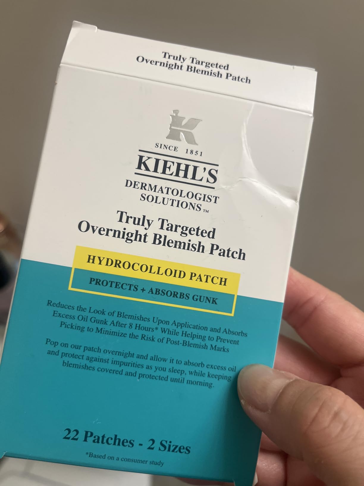 Effective but not for every pimple