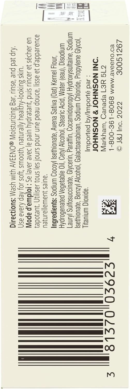 aveeno-naturals-moisturizing-bar-for-dry-skin-colloidal-oatmeal-3-5-oz-pack-of-1 image 7