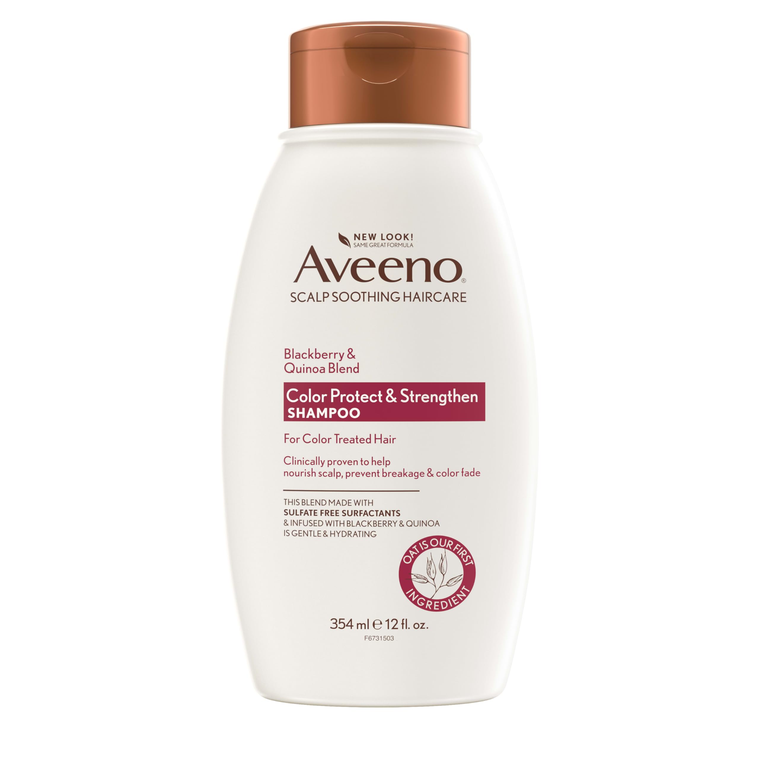 aveeno-color-protect-strengthen-blackberry-quinoa-shampoo-sulfate-free-12-fl-oz image 1
