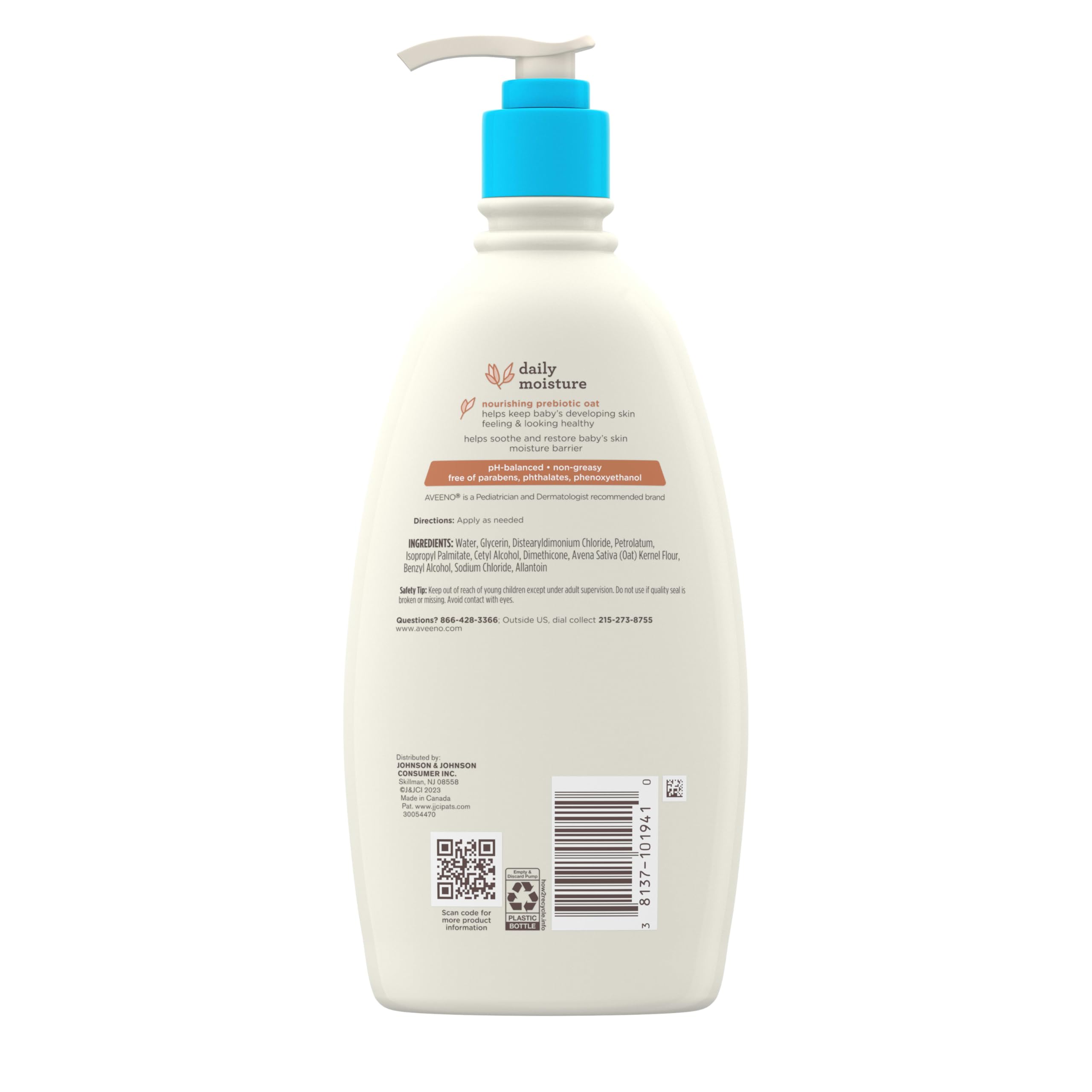aveeno-baby-daily-moisture-body-lotion-for-sensitive-skin-hypoallergenic-moistur image 7