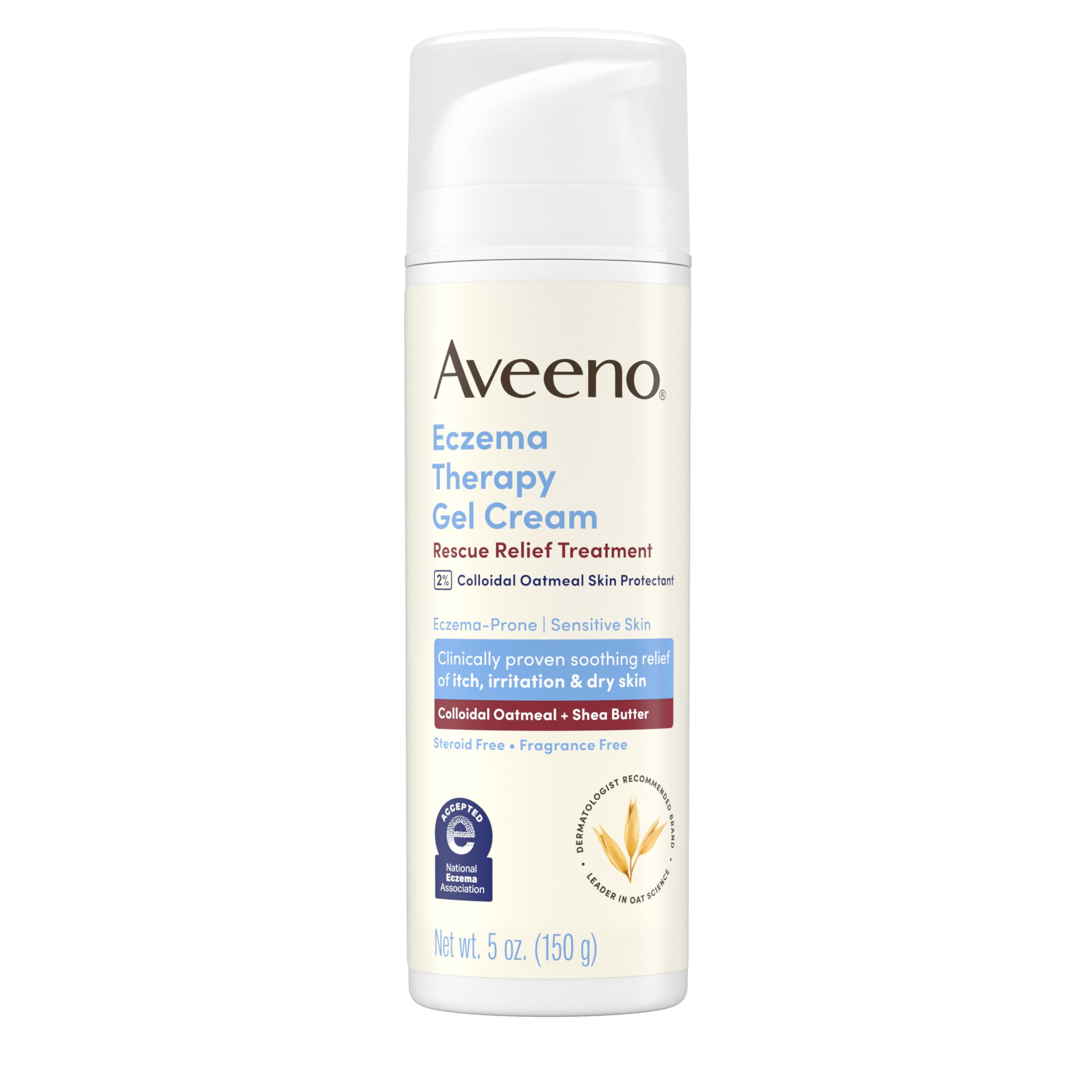 aveeno-eczema-therapy-rescue-relief-treatment-gel-cream-2-colloidal-oatmeal-skin image 1