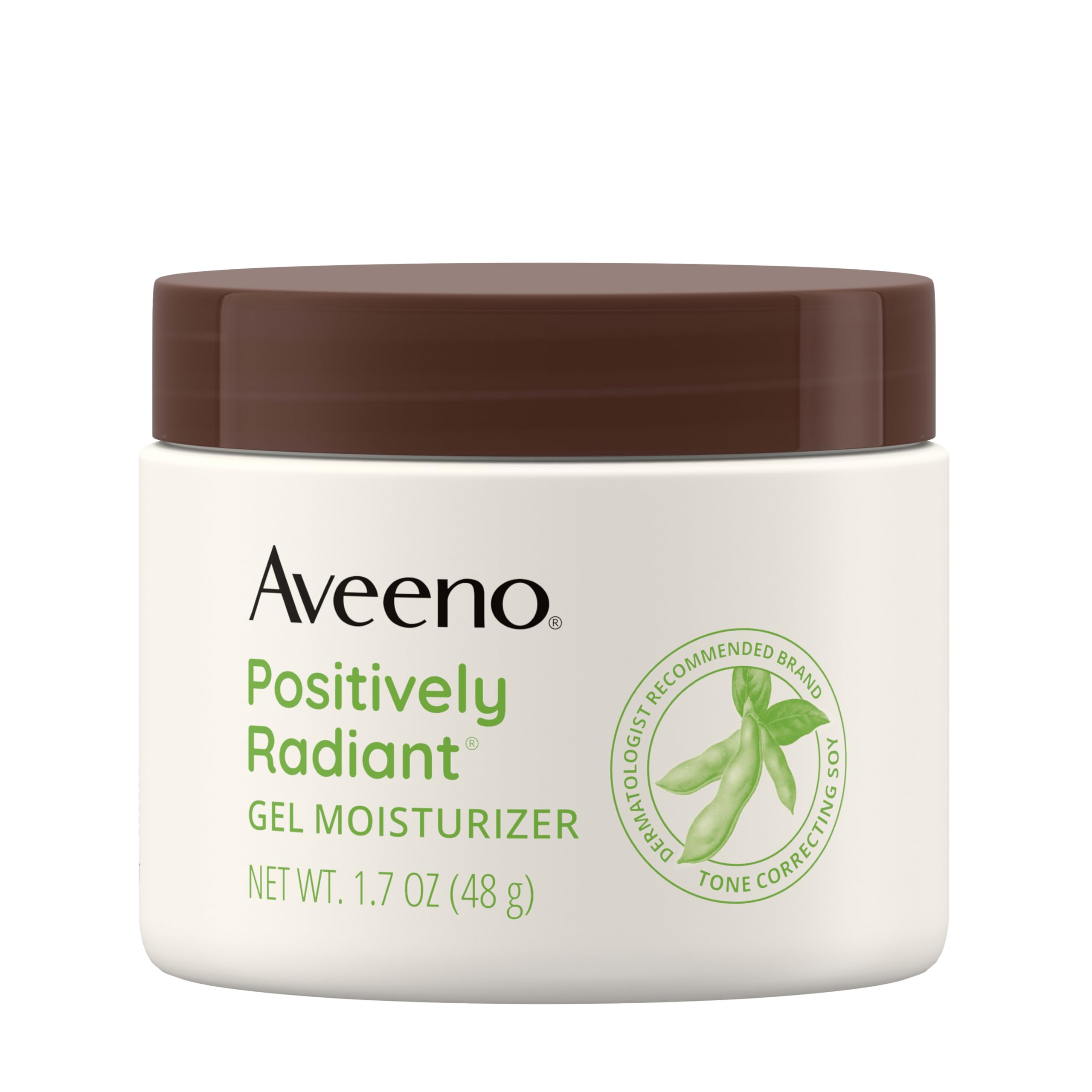 aveeno-positively-radiant-brightening-gel-facial-moisturizer-with-hyaluronic-aci image 1
