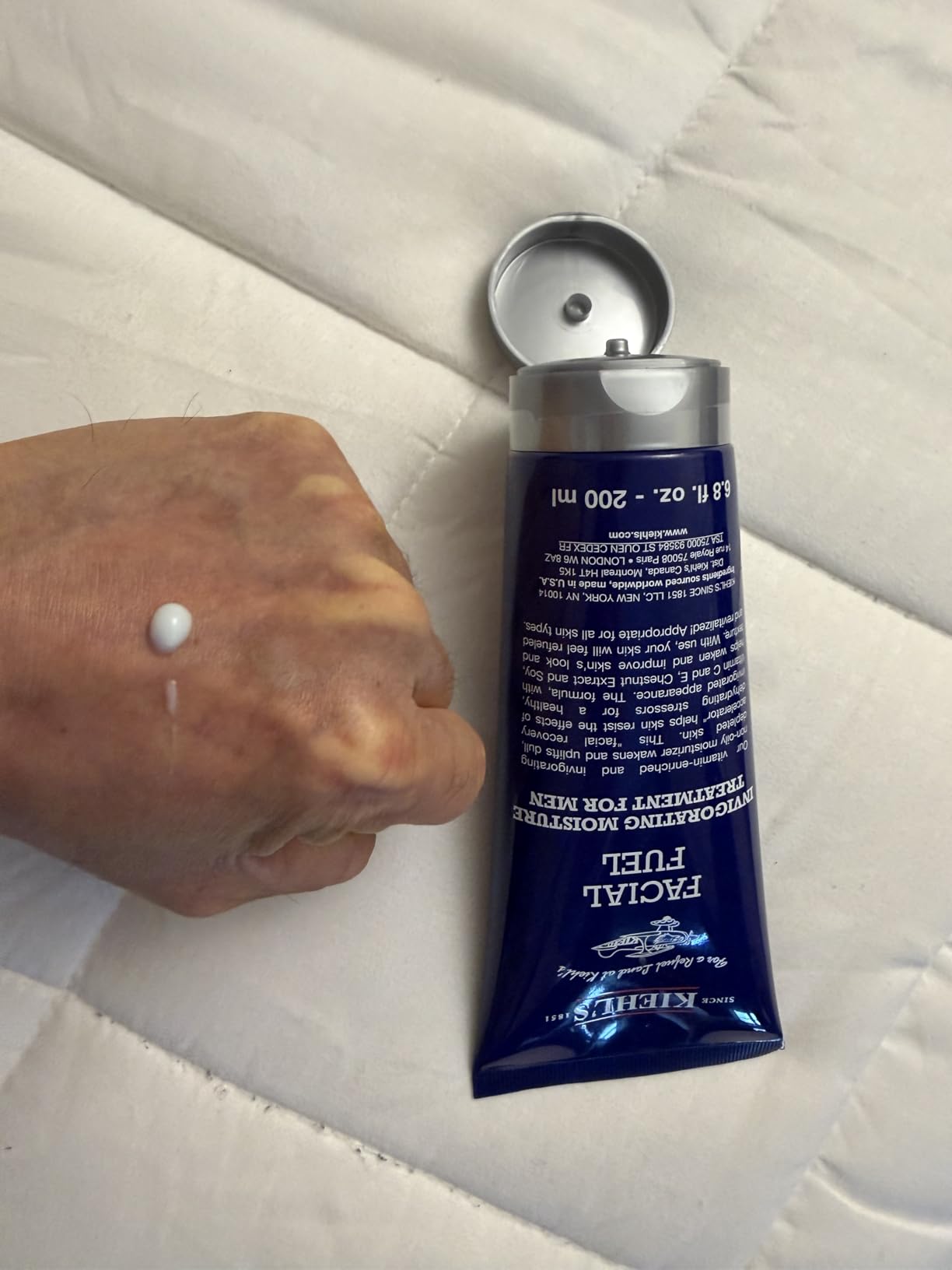 My skin feels energized