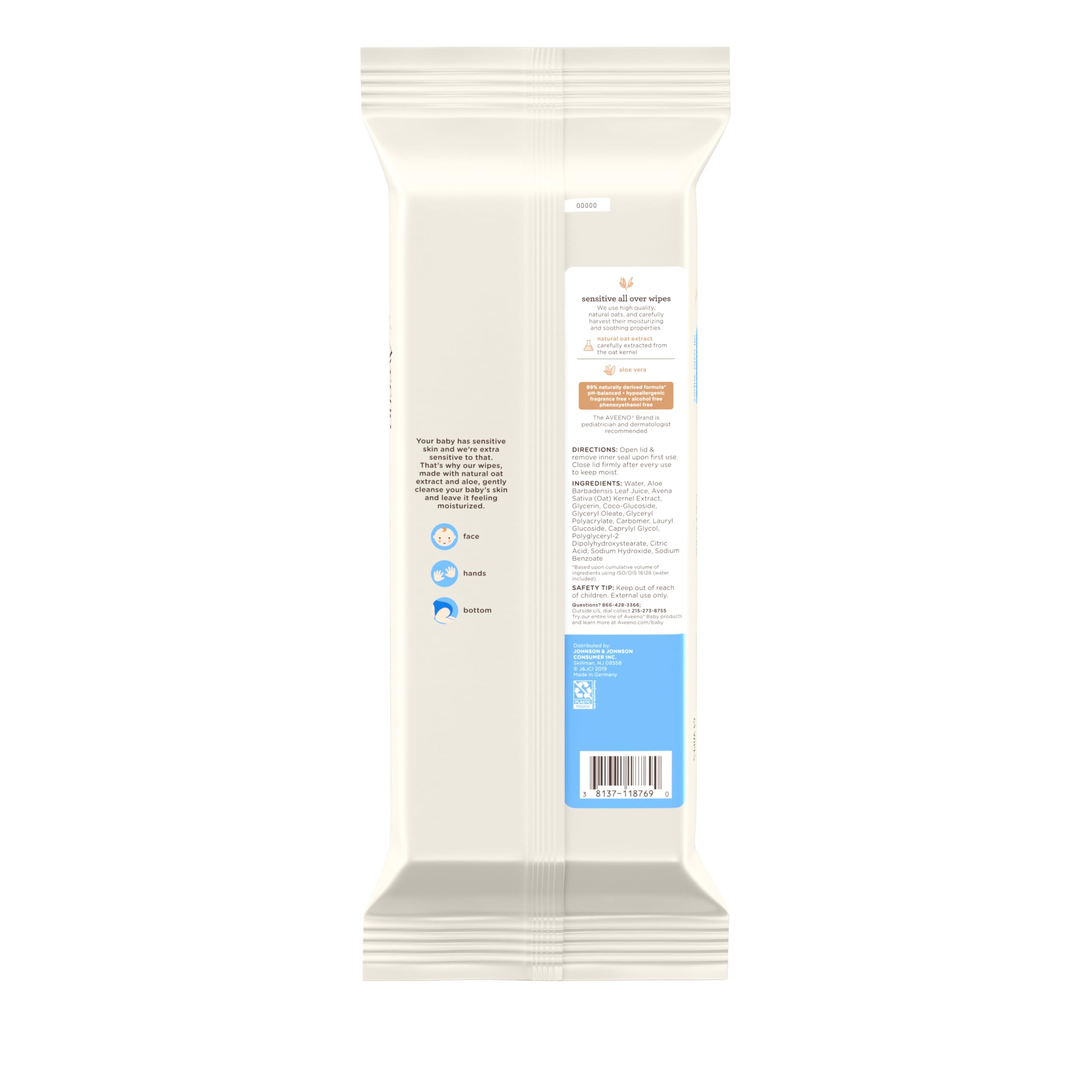 aveeno-baby-sensitive-all-over-wipes-with-aloe-natural-oat-extract-fragrance-fre image 6