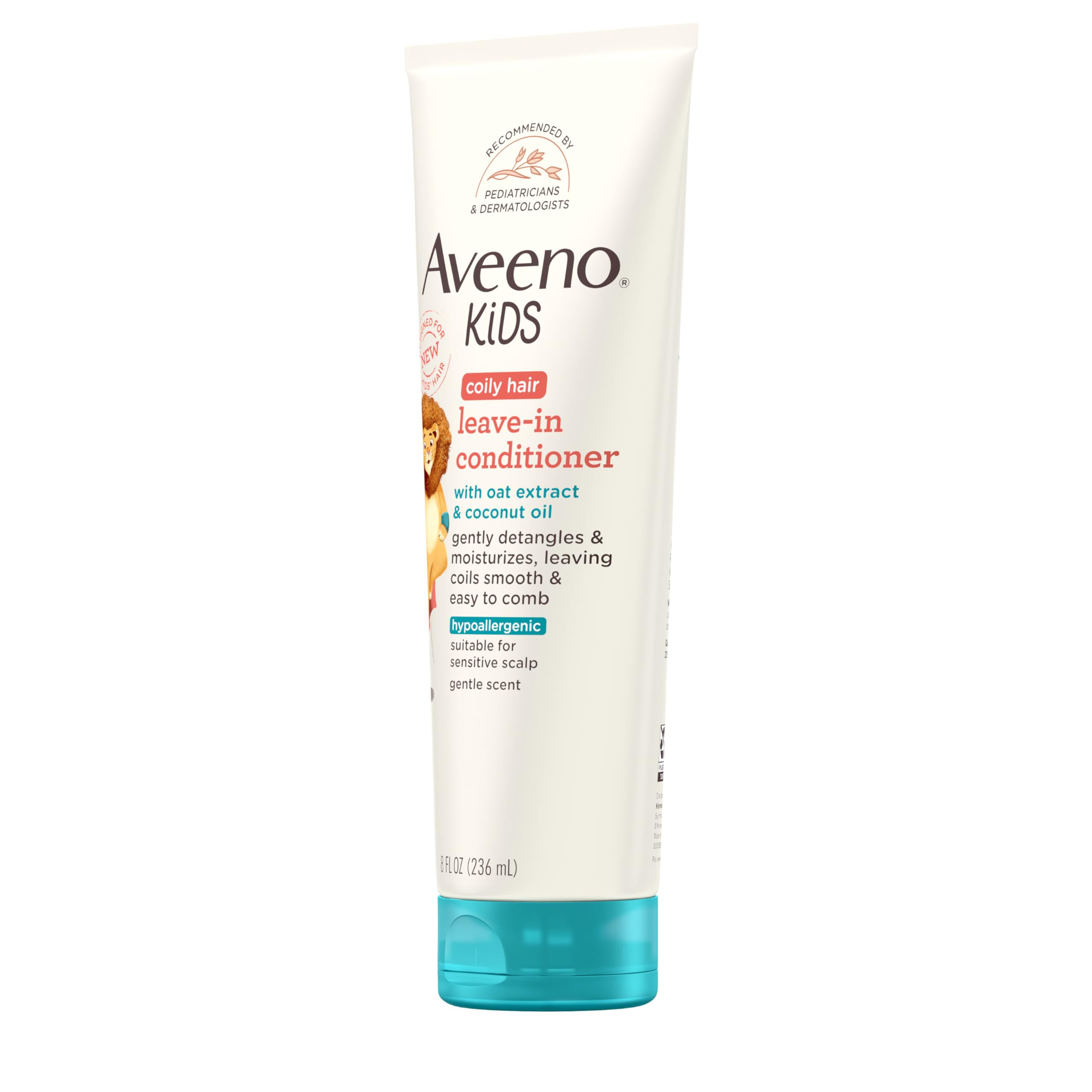 aveeno-kids-coily-hair-leave-in-conditioner-for-toddlers-hypoallergenic-detangle image 7