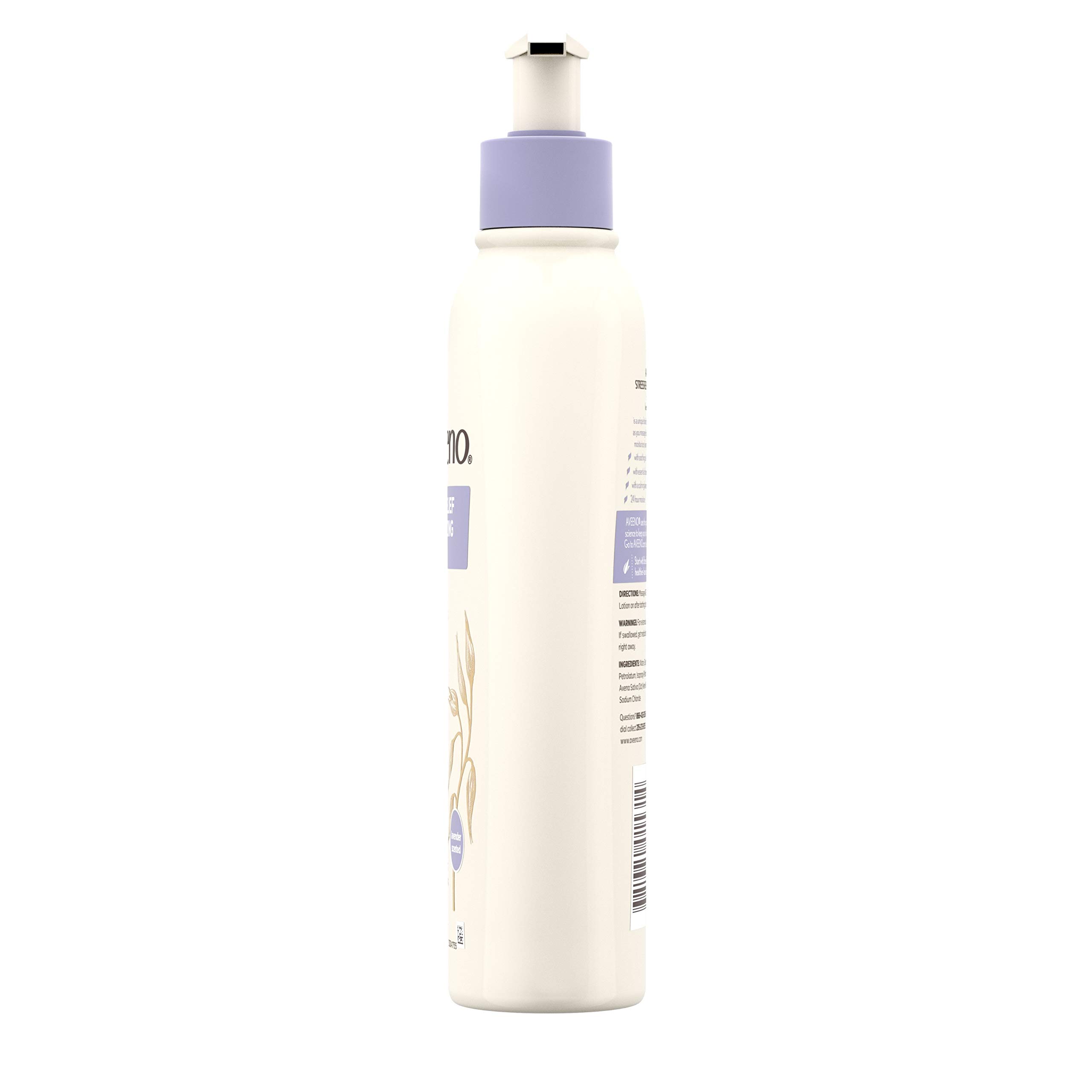 aveeno-stress-relief-moisturizing-body-lotion-with-lavender-natural-oatmeal-esse image 5