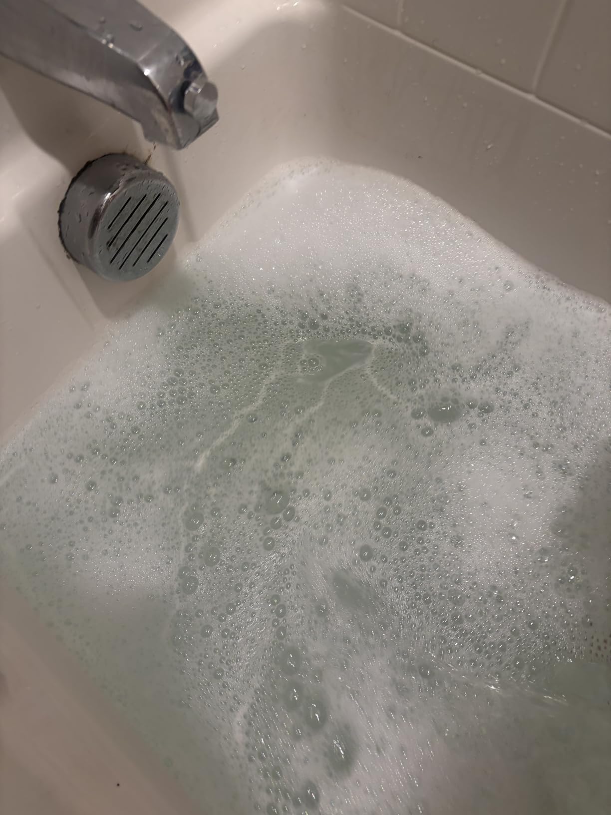 Reliable bubble bath