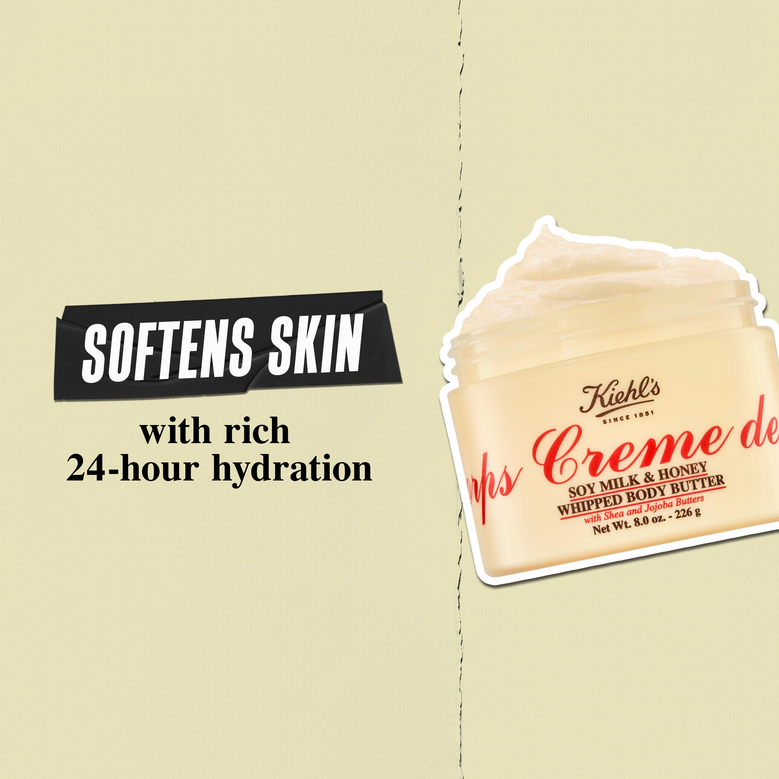 kiehl-s-creme-de-corps-whipped-body-butter-nourishing-body-moisturizer-with-soy- image 6