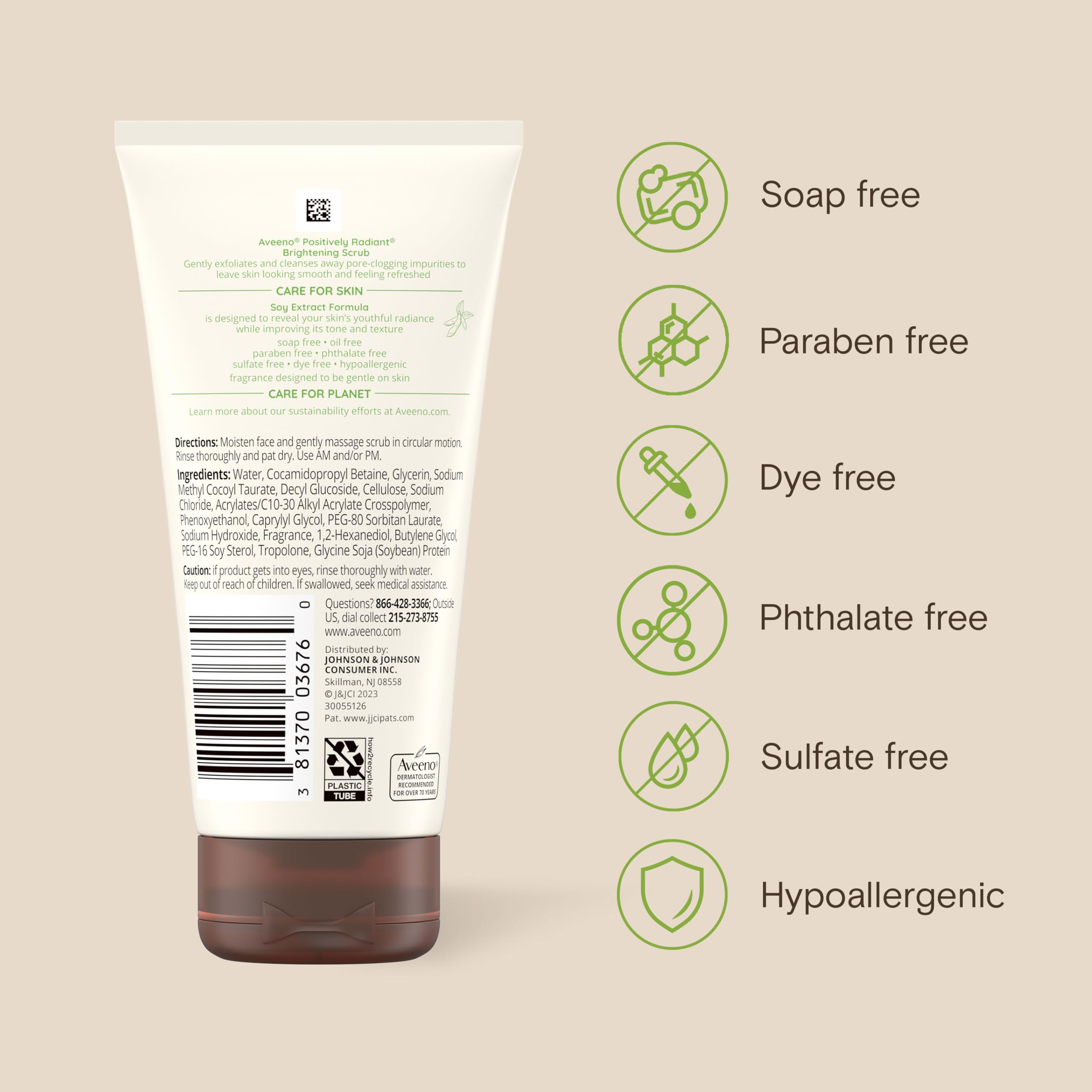aveeno-positively-radiant-skin-brightening-exfoliating-daily-face-wash-scrub-gen image 8