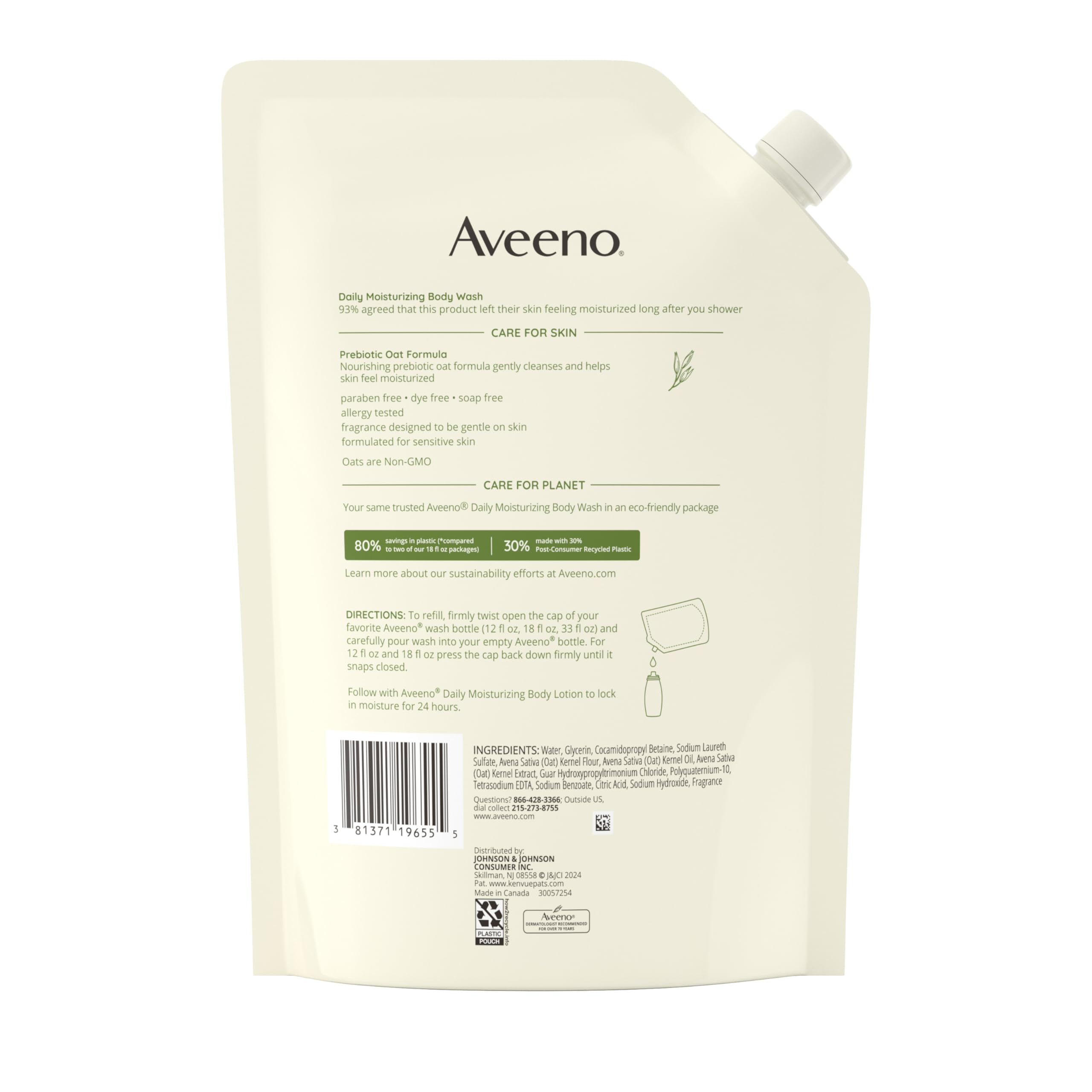 aveeno-daily-moisturizing-body-wash-with-prebiotic-oat-for-sensitive-skin-light- image 8