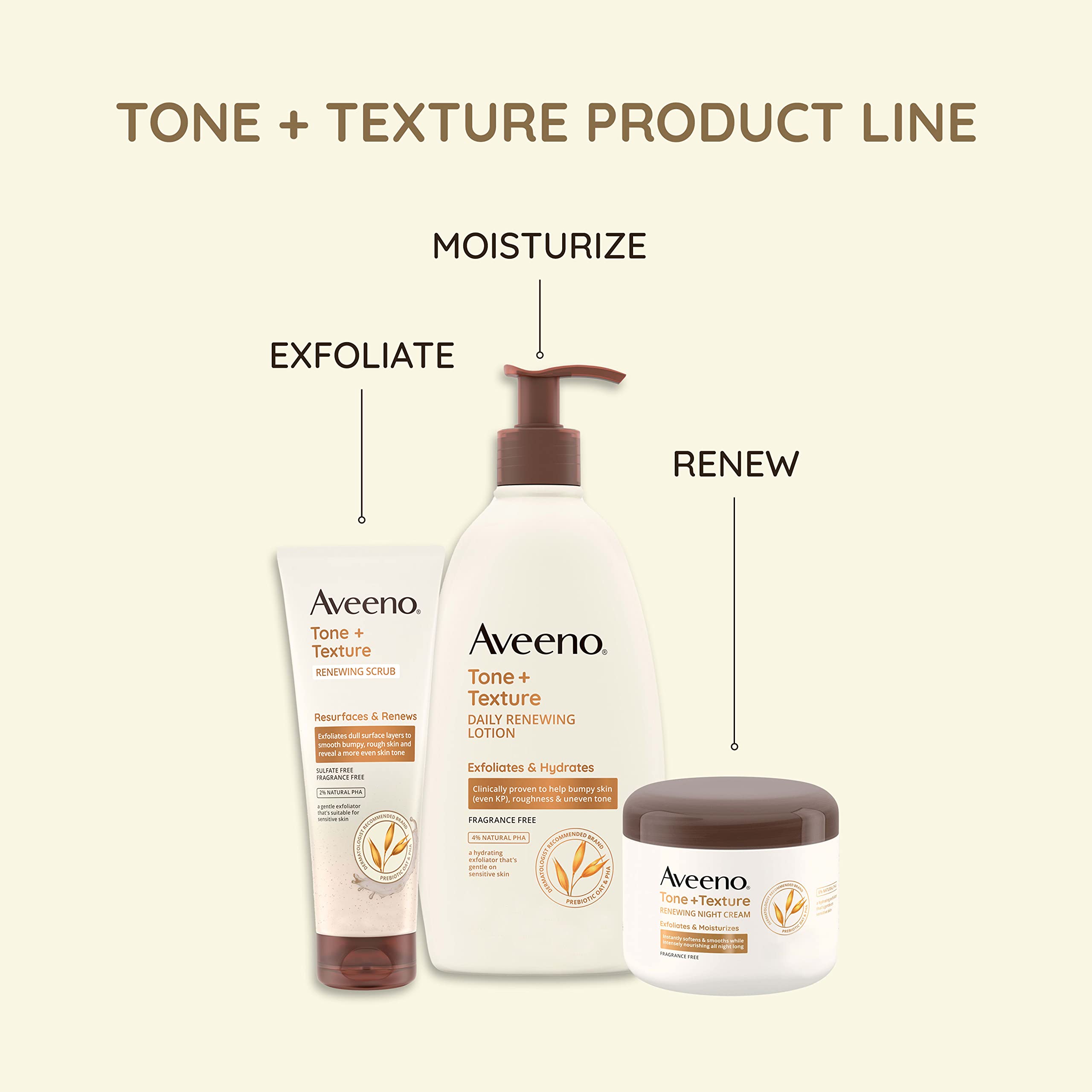 aveeno-tone-texture-renewing-body-night-cream-with-prebiotic-oat-8-oz image 3
