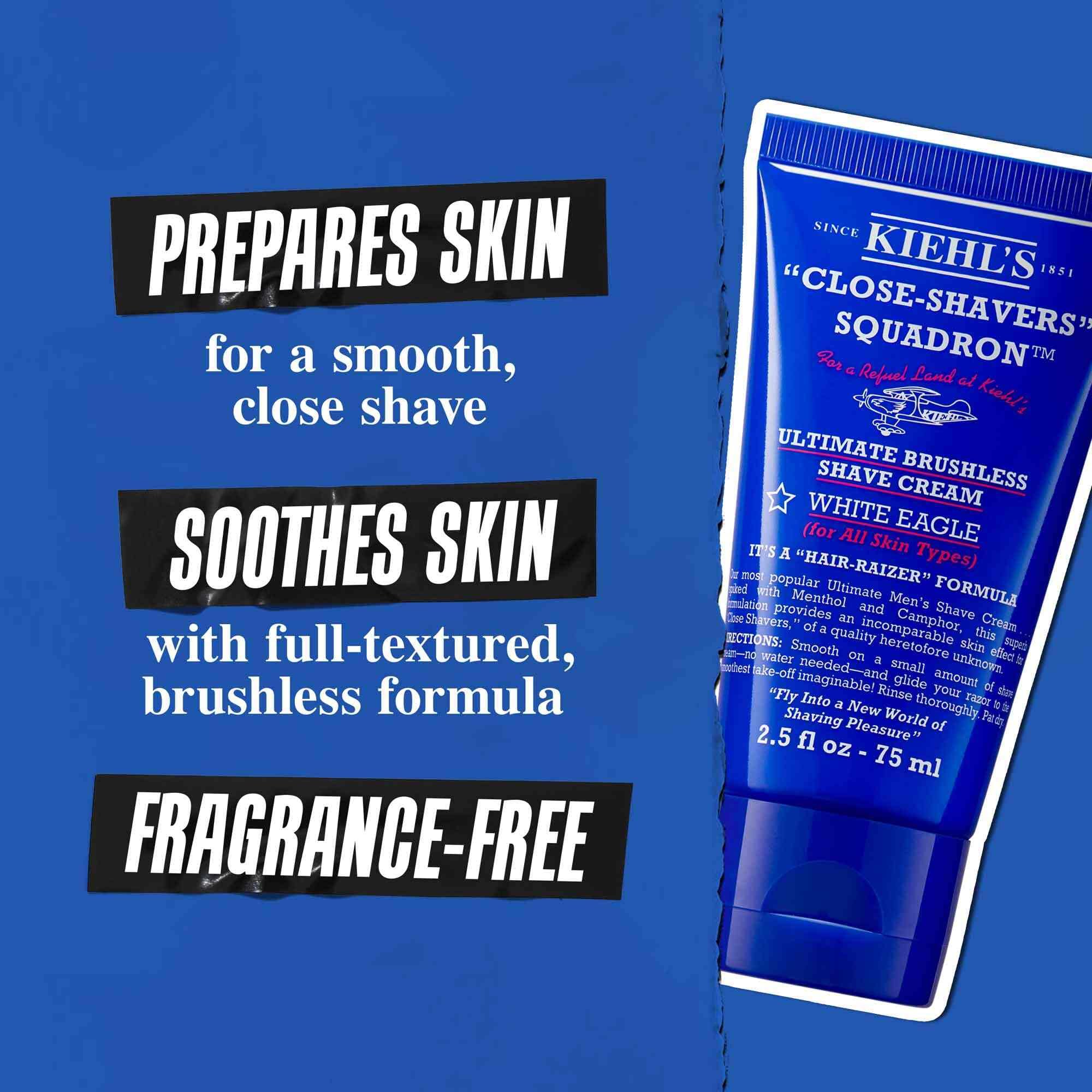 kiehl-s-ultimate-brushless-shave-cream-with-menthol-camphor-all-skin-types-white image 3
