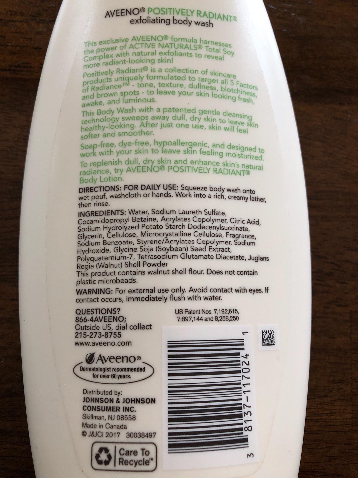 Nice body wash