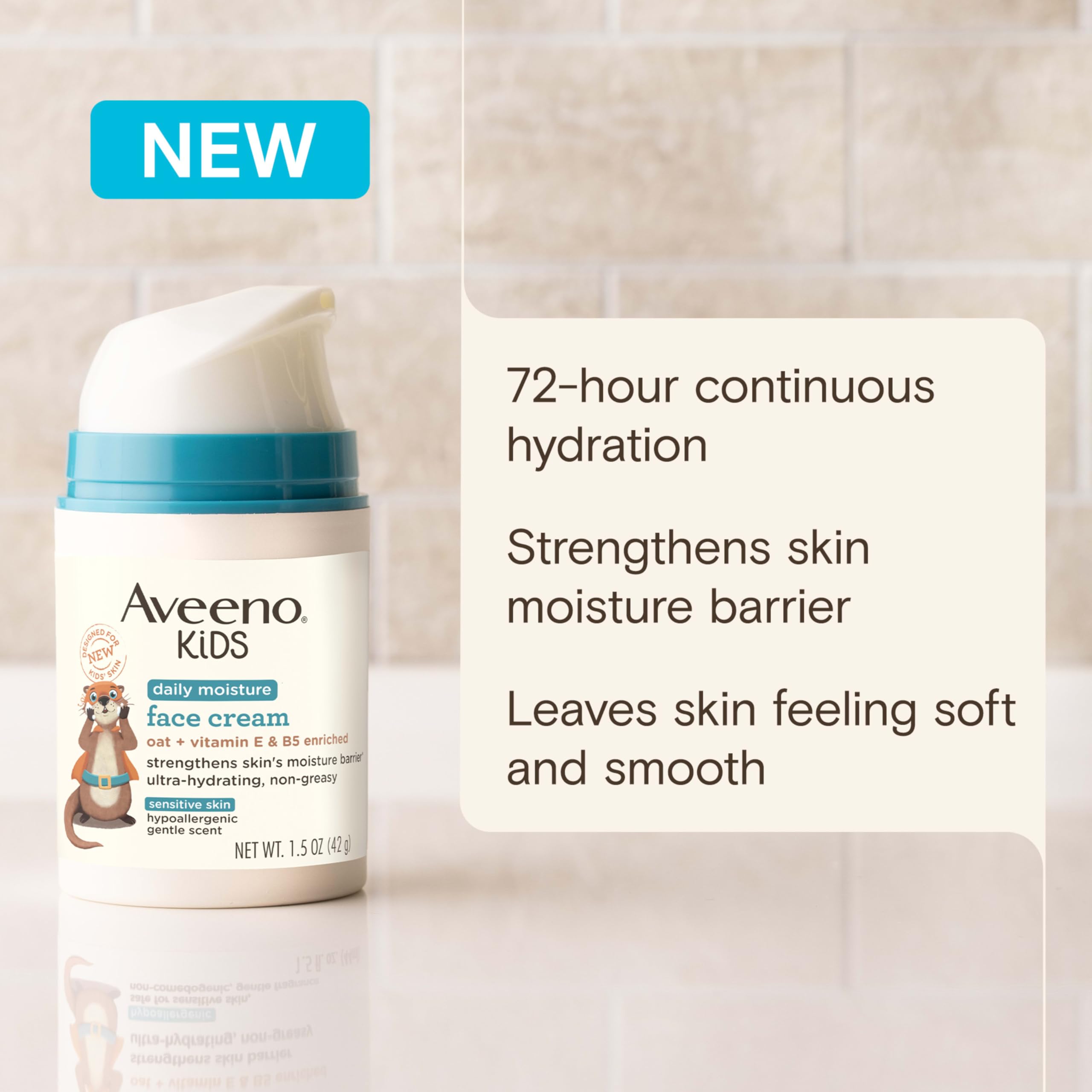 aveeno-kids-daily-moisture-face-cream-with-oat-vitamin-e-b5-1-5-oz-travel-size image 3