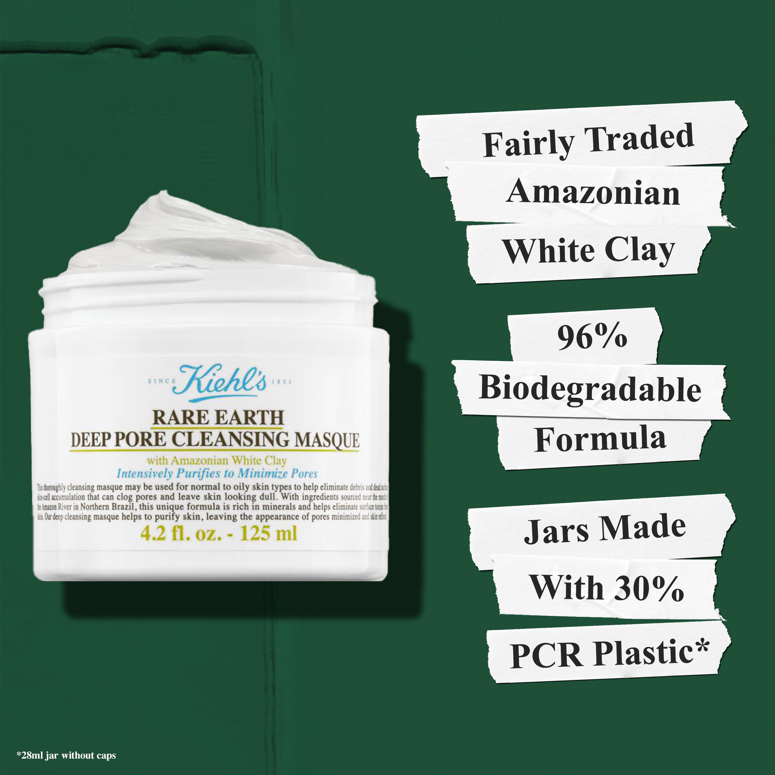 kiehl-s-rare-earth-deep-pore-cleansing-face-mask-pore-minimizing-clay-mask-with- image 7