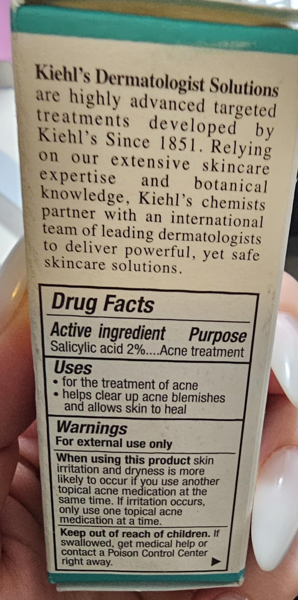Acne saver