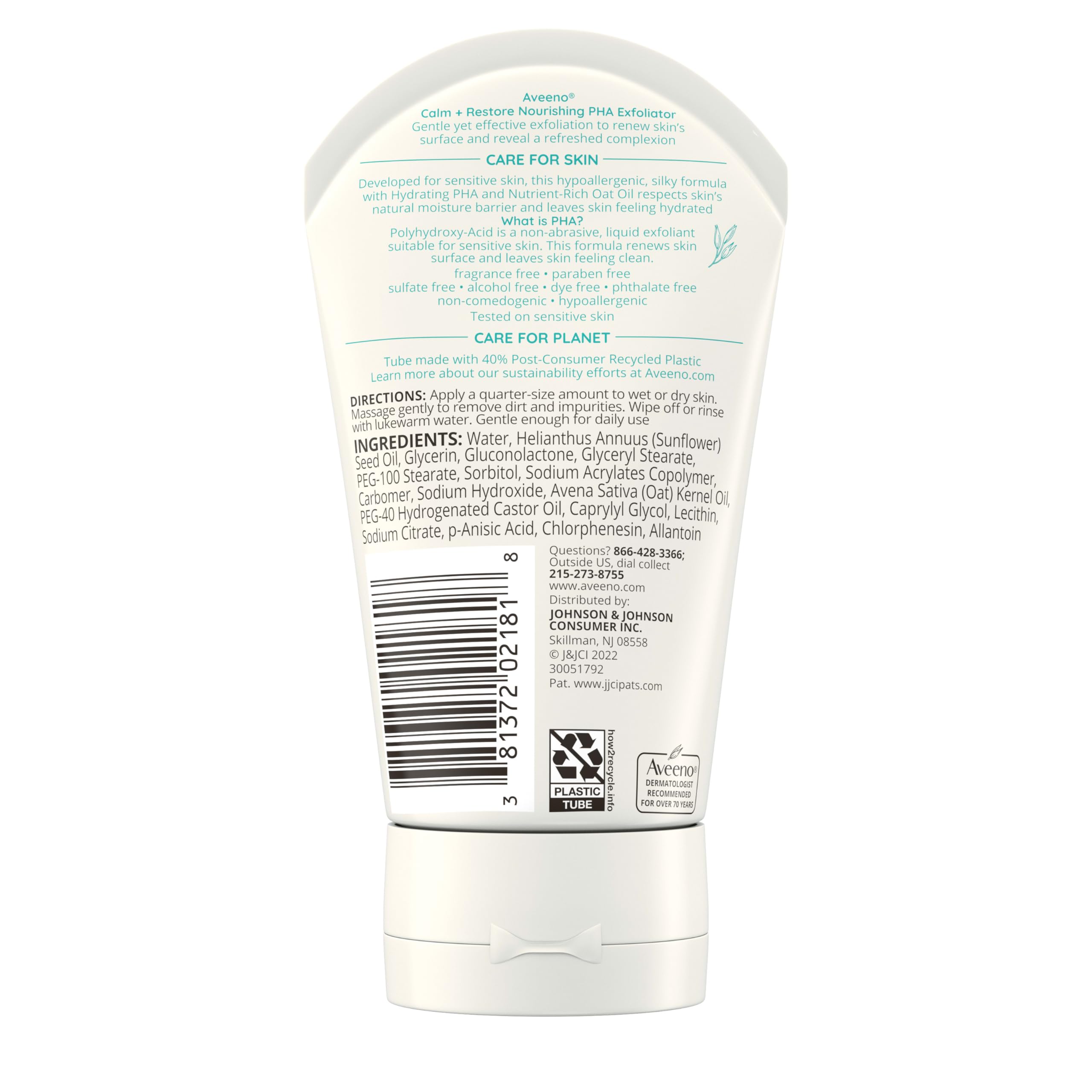 aveeno-calm-restore-nourishing-pha-facial-exfoliator-for-sensitive-skin-fragranc image 8