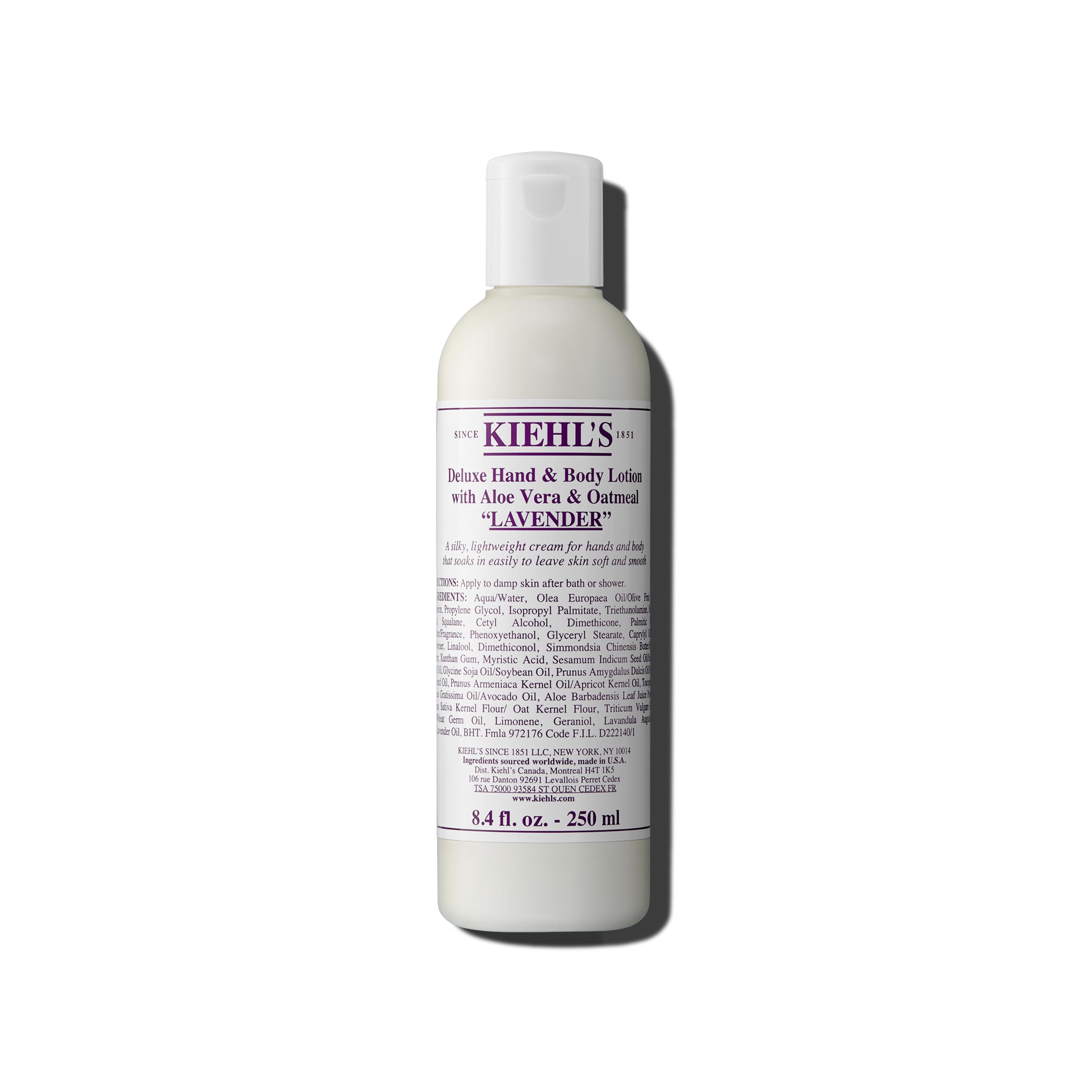 kiehl-s-deluxe-hand-body-lotion-aromatic-scented-body-moisturizer-hydrates-sooth image 1