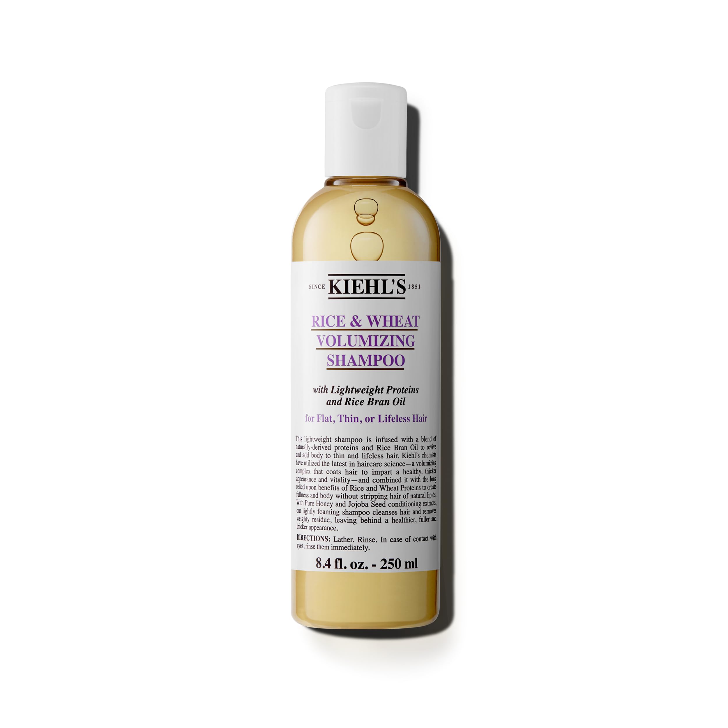 kiehl-s-rice-and-wheat-volumizing-shampoo-gentle-hair-shampoo-for-thin-or-flat-h image 1