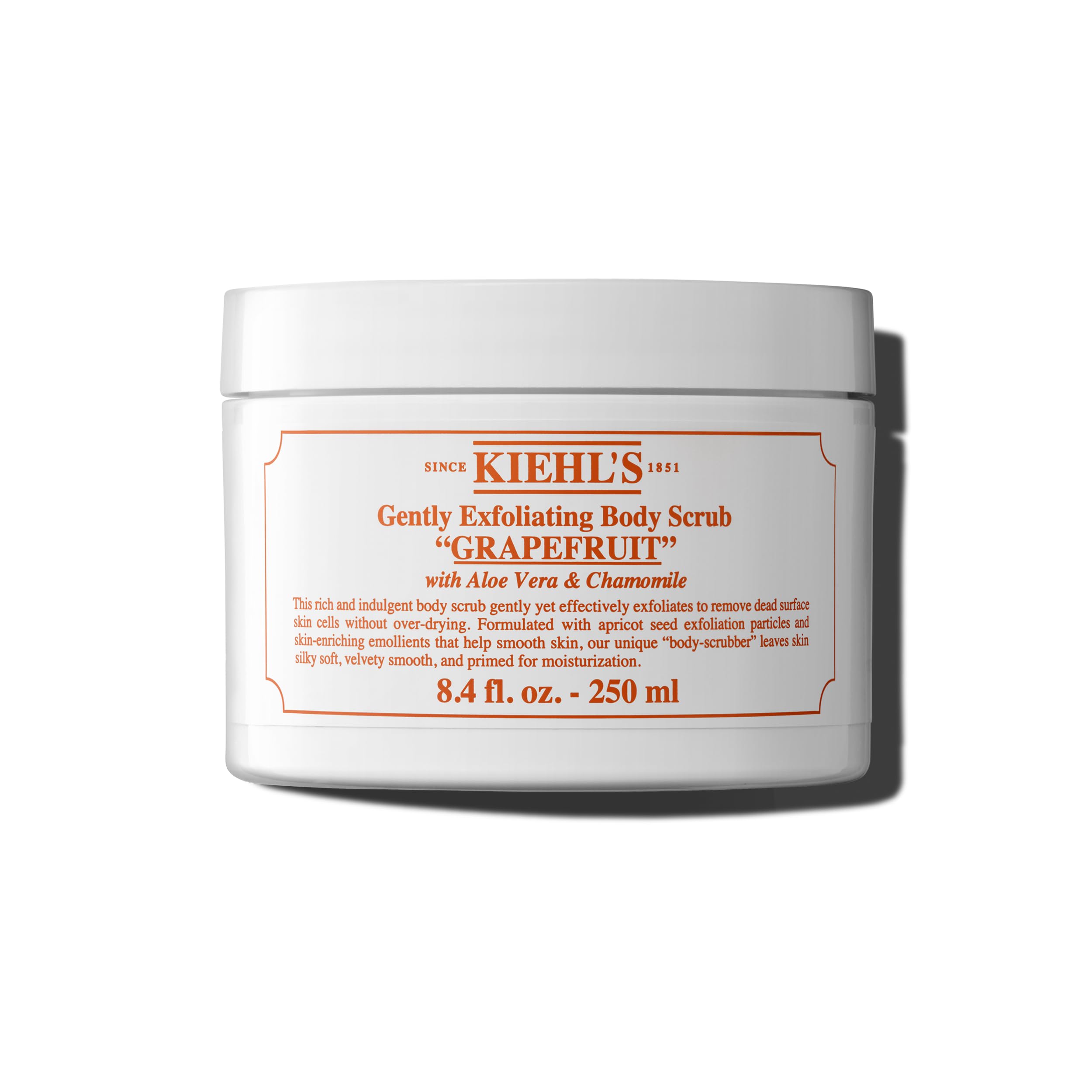 kiehl-s-gently-exfoliating-grapefruit-body-scrub-bath-shower-body-polish-with-ap image 1