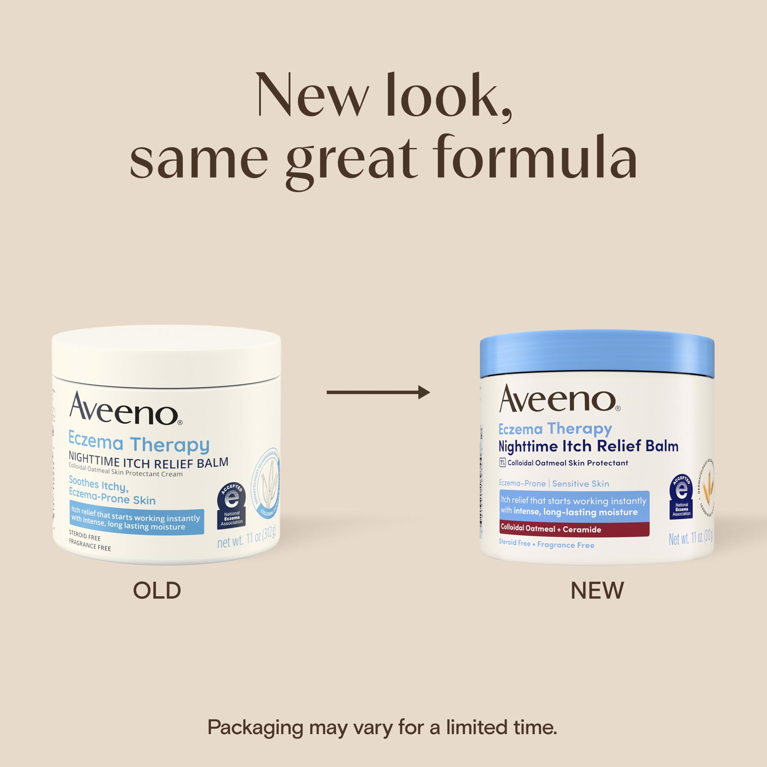 aveeno-eczema-therapy-nighttime-itch-relief-body-balm-colloidal-oatmeal-cream-fo image 2