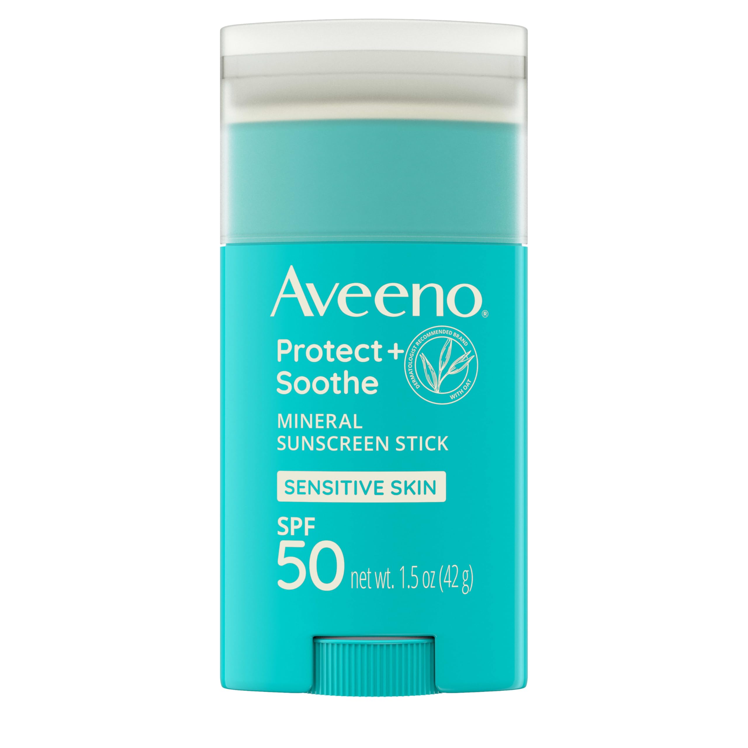 aveeno-protect-soothe-mineral-sunscreen-stick-spf-50-fragrance-free-travel-size- image 1