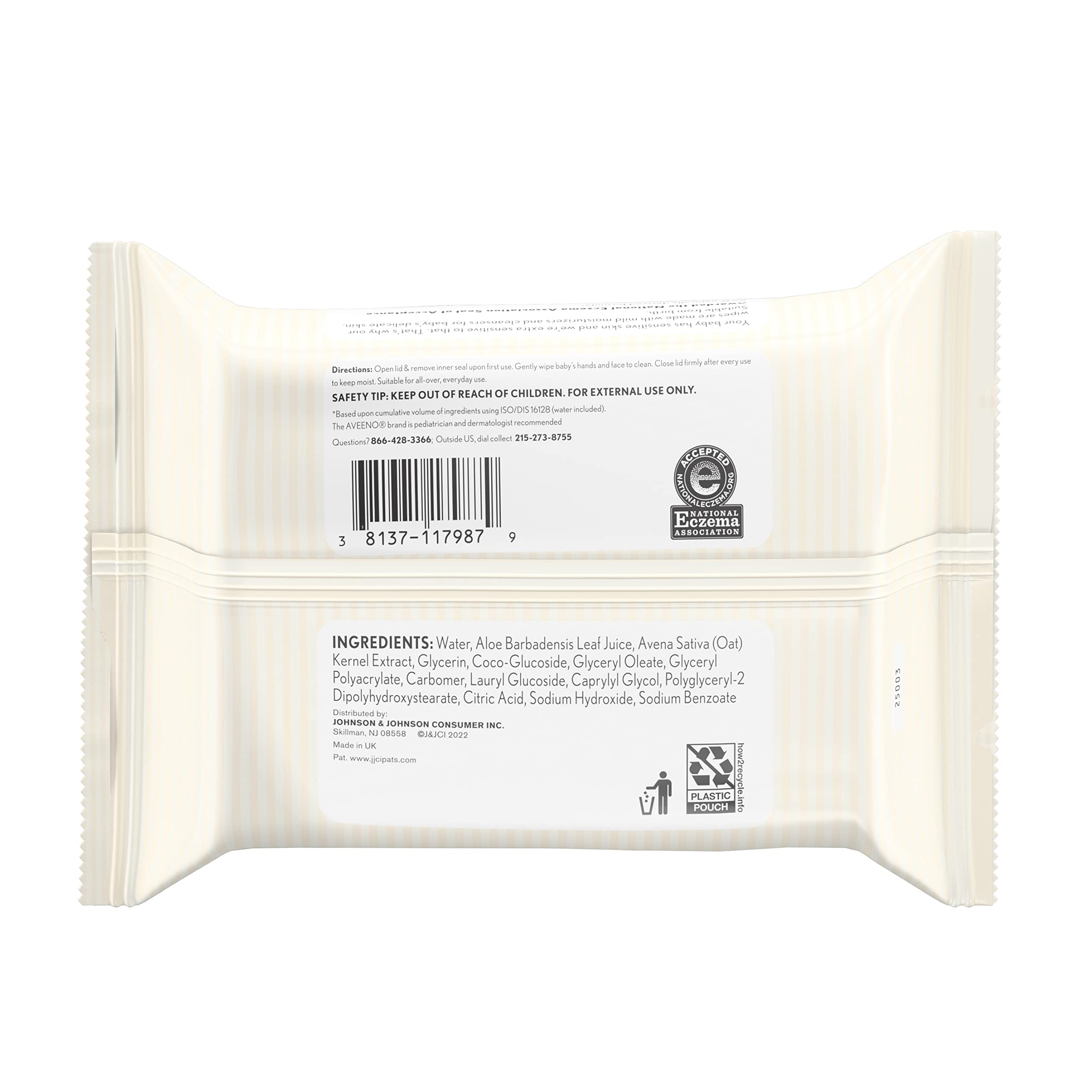 aveeno-baby-fragrance-free-hand-face-wipes-with-oat-extract-aloe-hypoallergenic- image 8