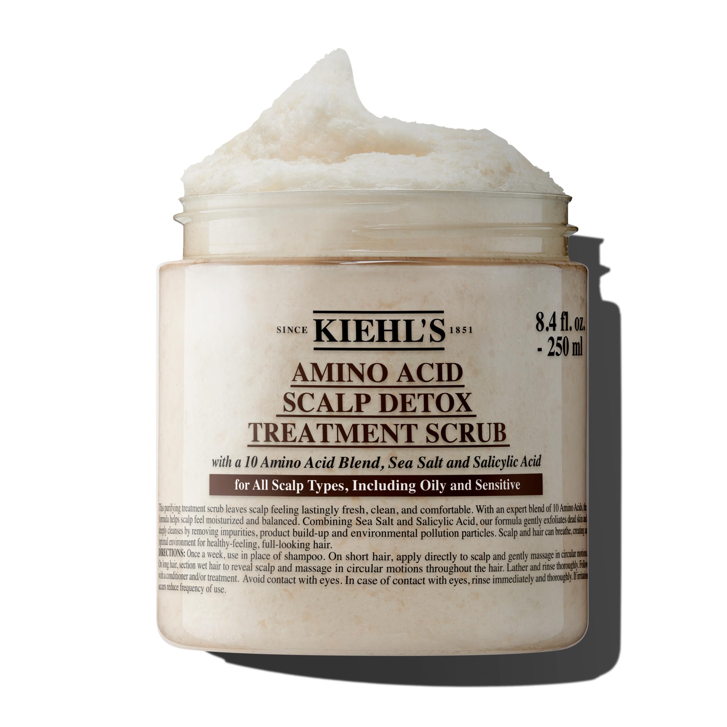 kiehl-s-amino-acid-scalp-scrub-detox-treatment-detoxifying-exfoliating-scalp-scr image 1