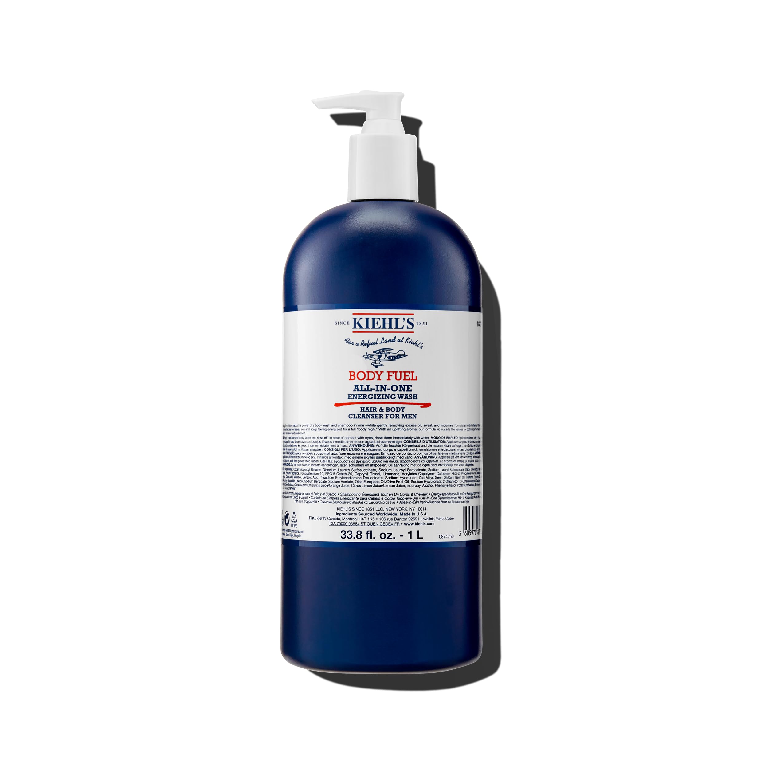 kiehl-s-body-fuel-all-in-one-energizing-body-wash-shampoo-for-men-with-menthol-c image 1