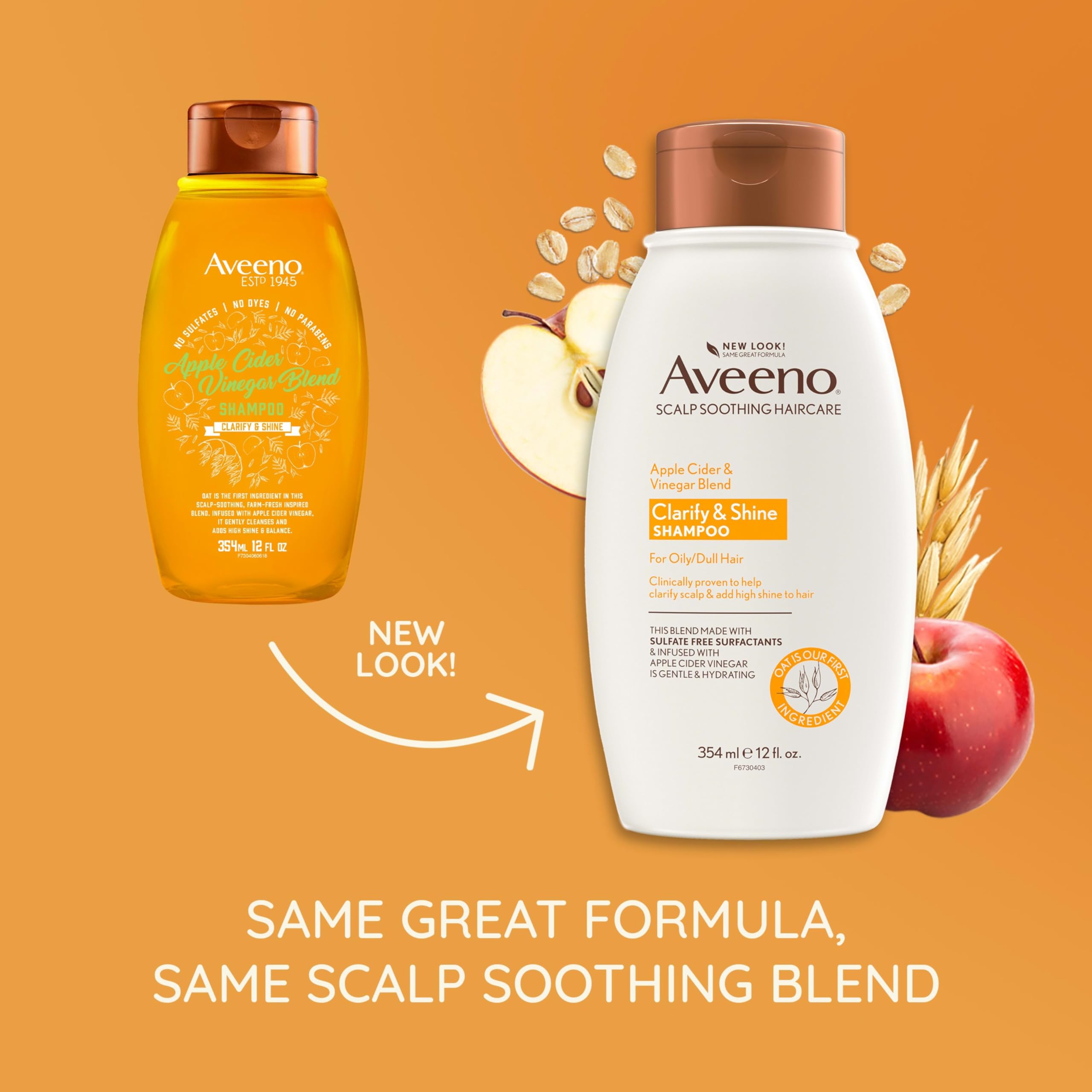 aveeno-apple-cider-vinegar-clarifying-shampoo-shine-enhancing-12-fl-oz image 2