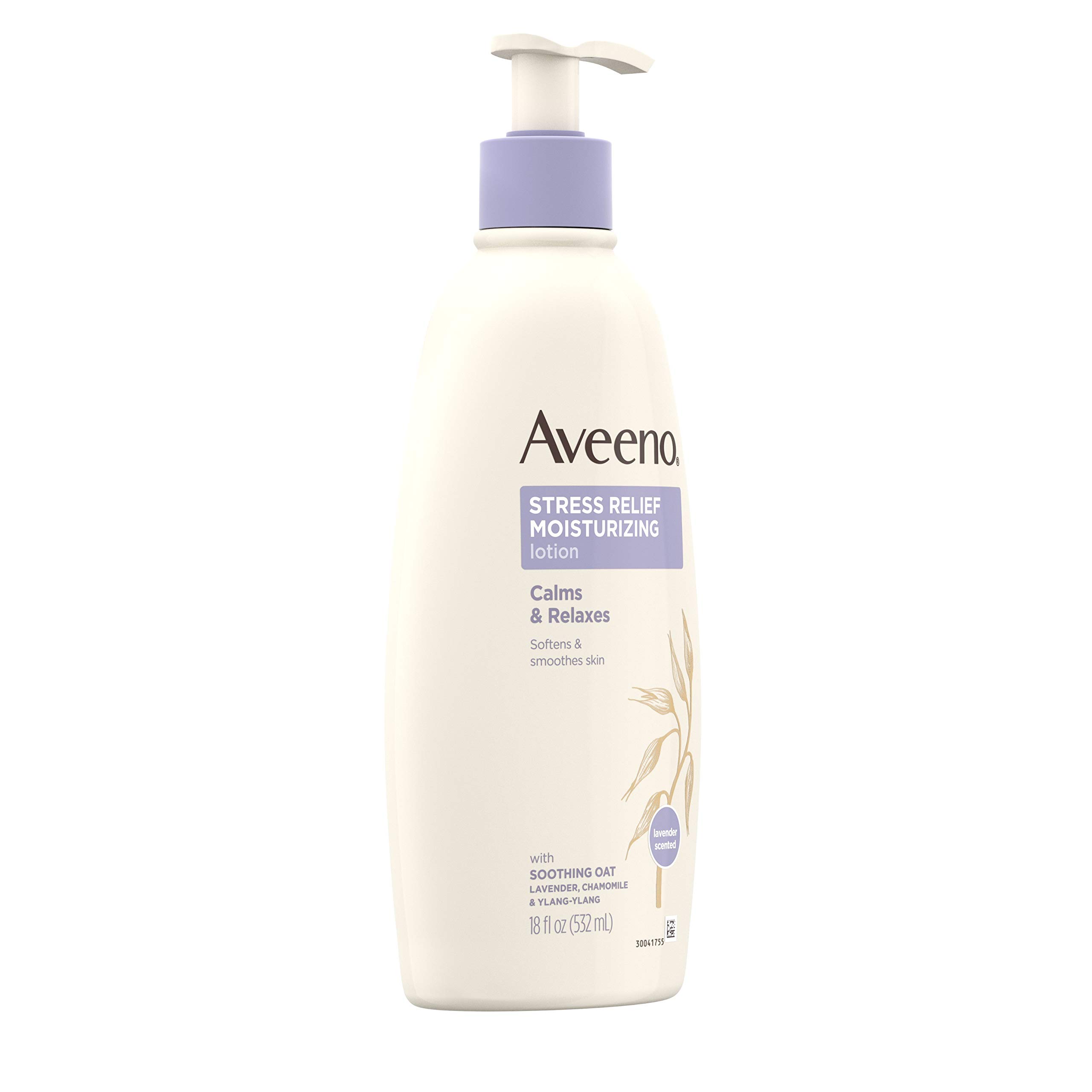 aveeno-stress-relief-moisturizing-body-lotion-with-lavender-natural-oatmeal-esse image 4