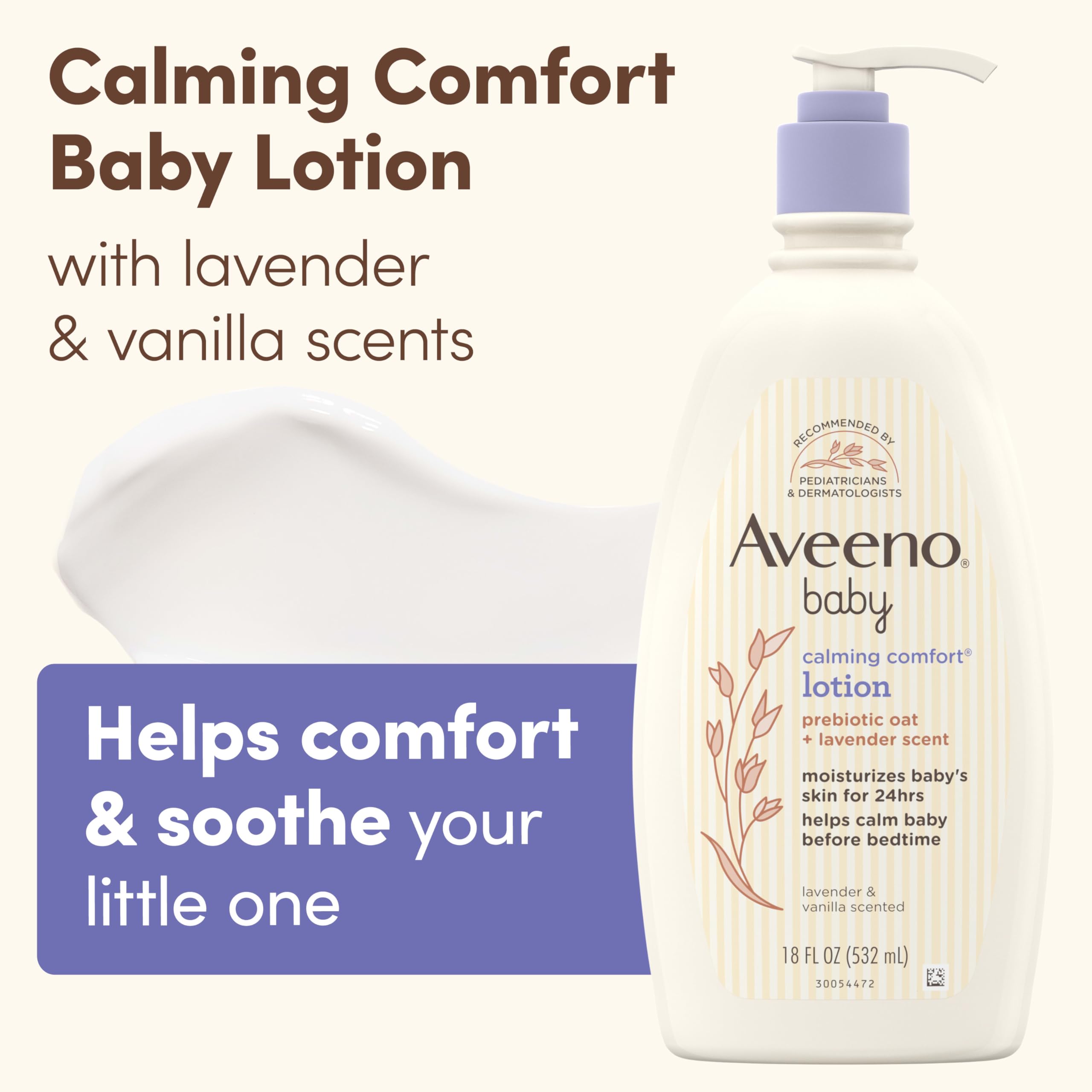aveeno-baby-calming-comfort-moisturizing-body-lotion-with-relaxing-lavender-vani image 2