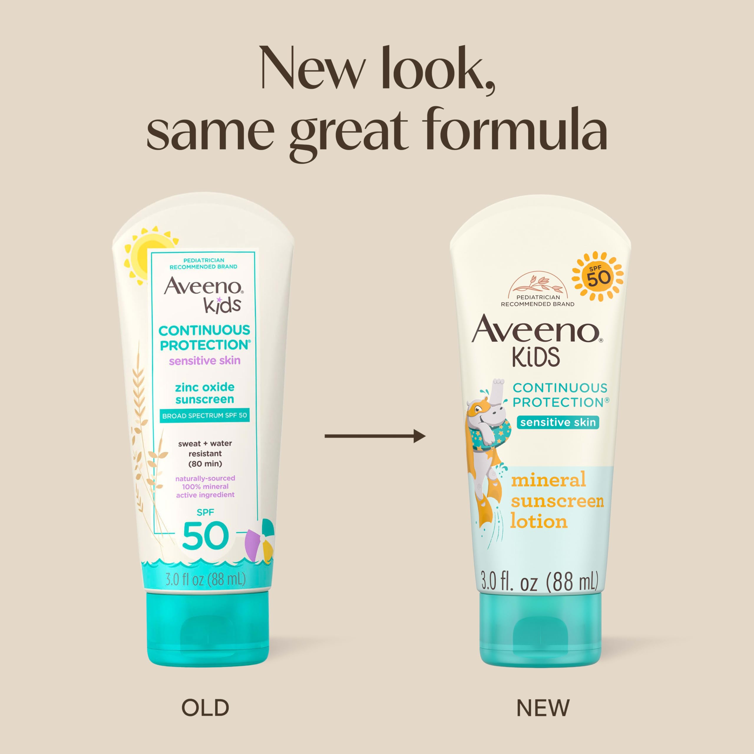 aveeno-kids-continuous-protection-zinc-oxide-broad-spectrum-sunscreen-lotion-spf image 2