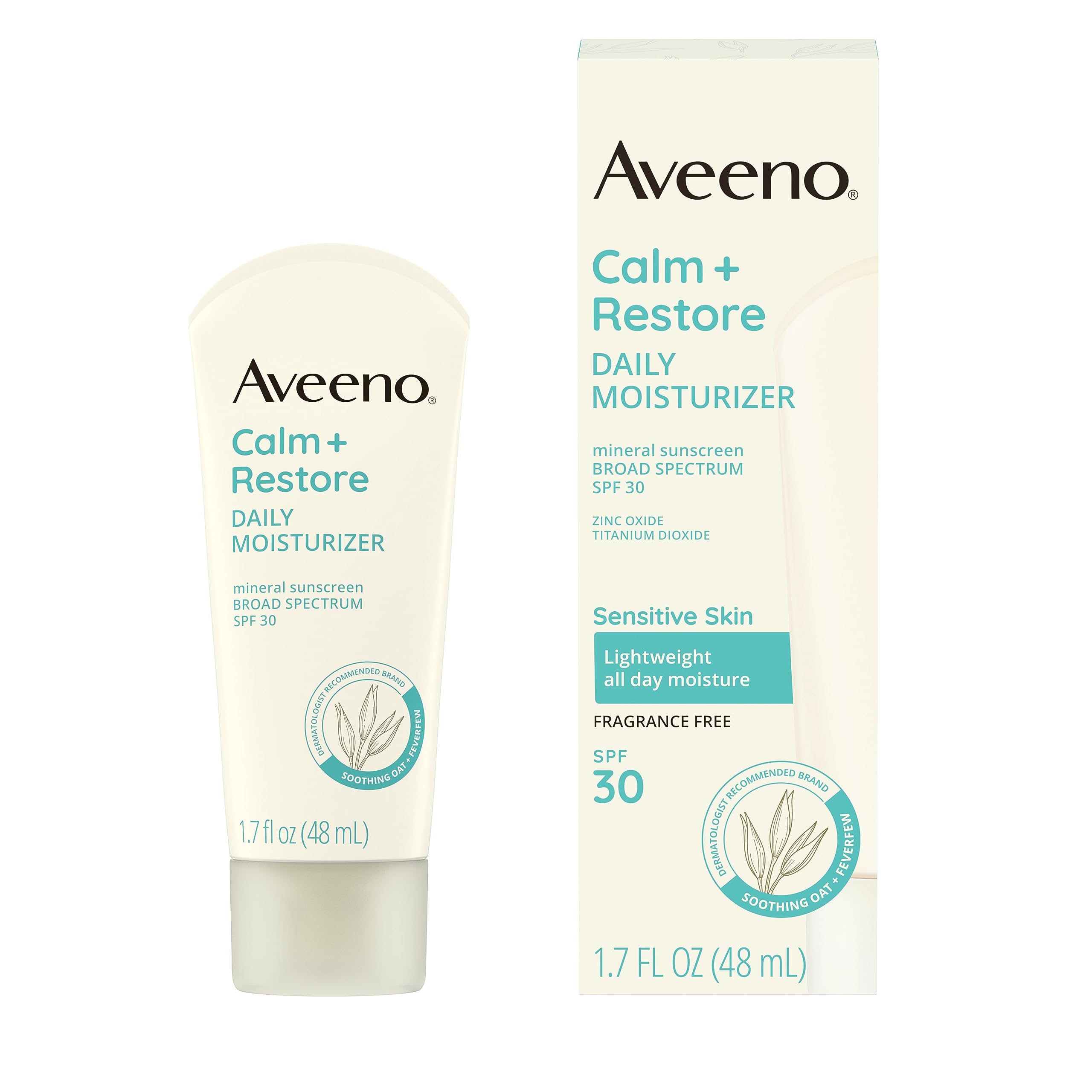 aveeno-calm-restore-daily-moisturizer-with-mineral-sunscreen-spf-30-broad-spectr image 1