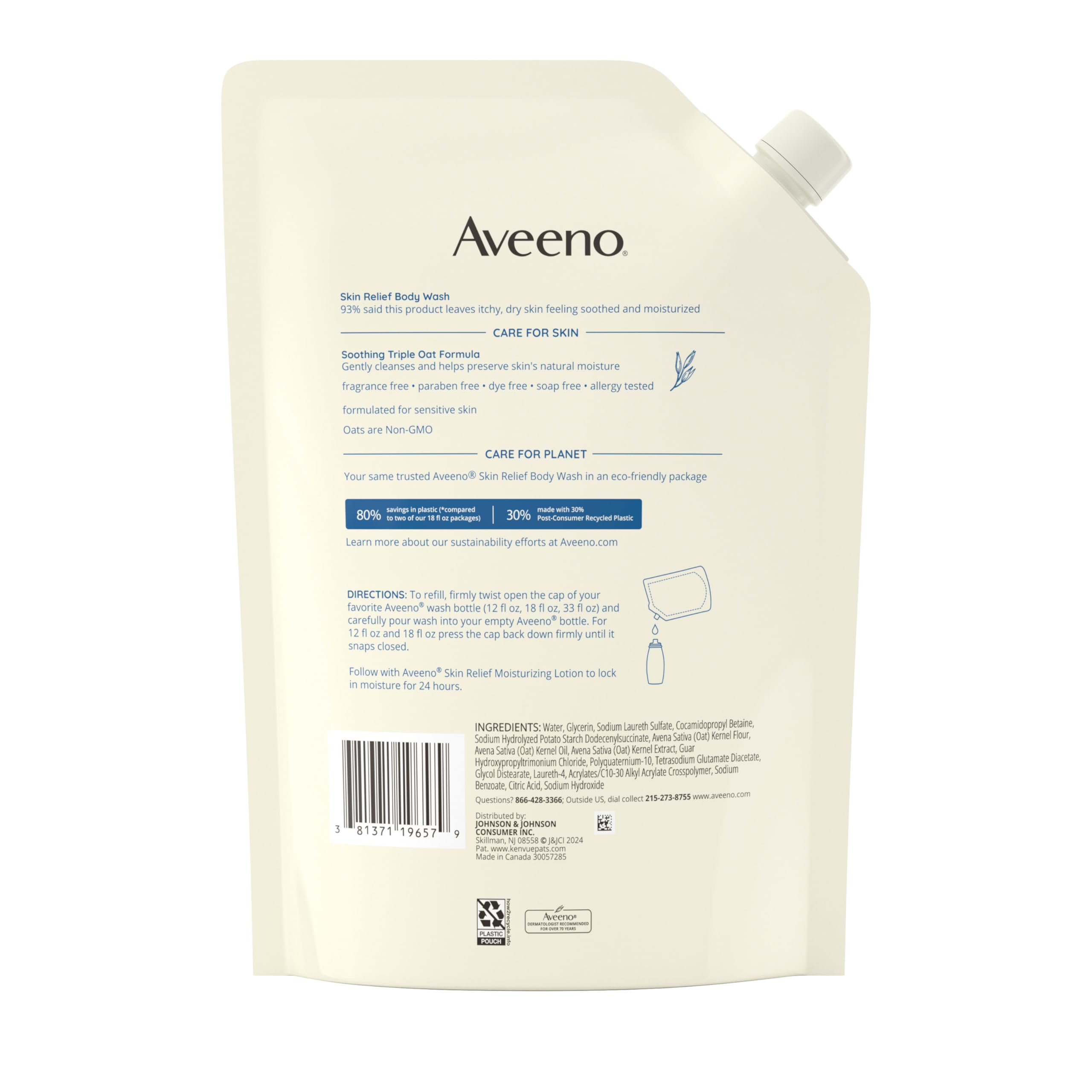 aveeno-skin-relief-body-wash-fragrance-free-with-triple-oat-formula-for-sensitiv image 7
