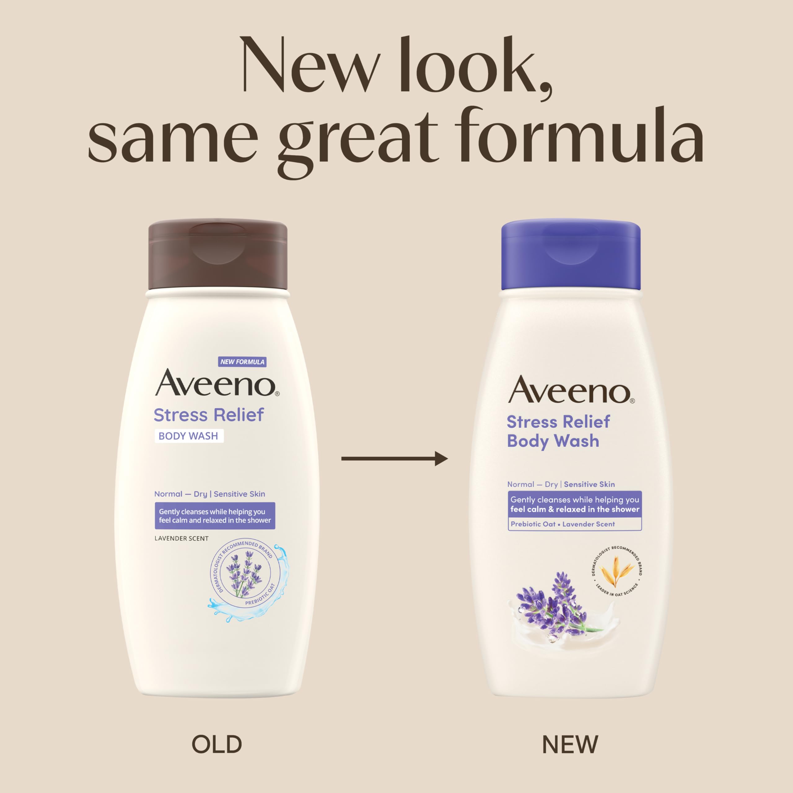 aveeno-stress-relief-body-wash-with-nourishing-oat-lavender-scent-for-sensitive- image 2